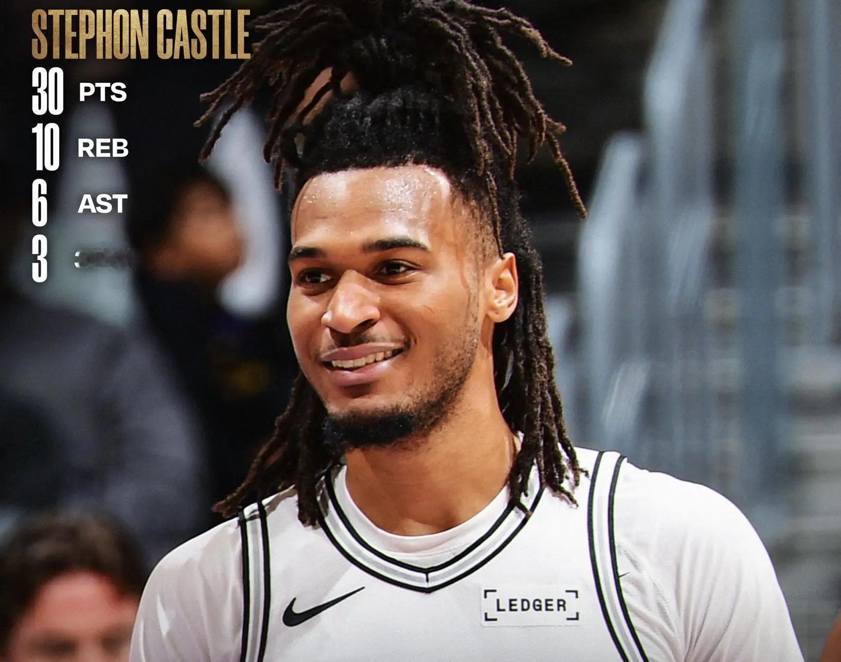 卡斯尔赛季最佳一战，给了淘汰赛，和湖人！但就这种情况下的疑问是，如果需要动卡斯尔