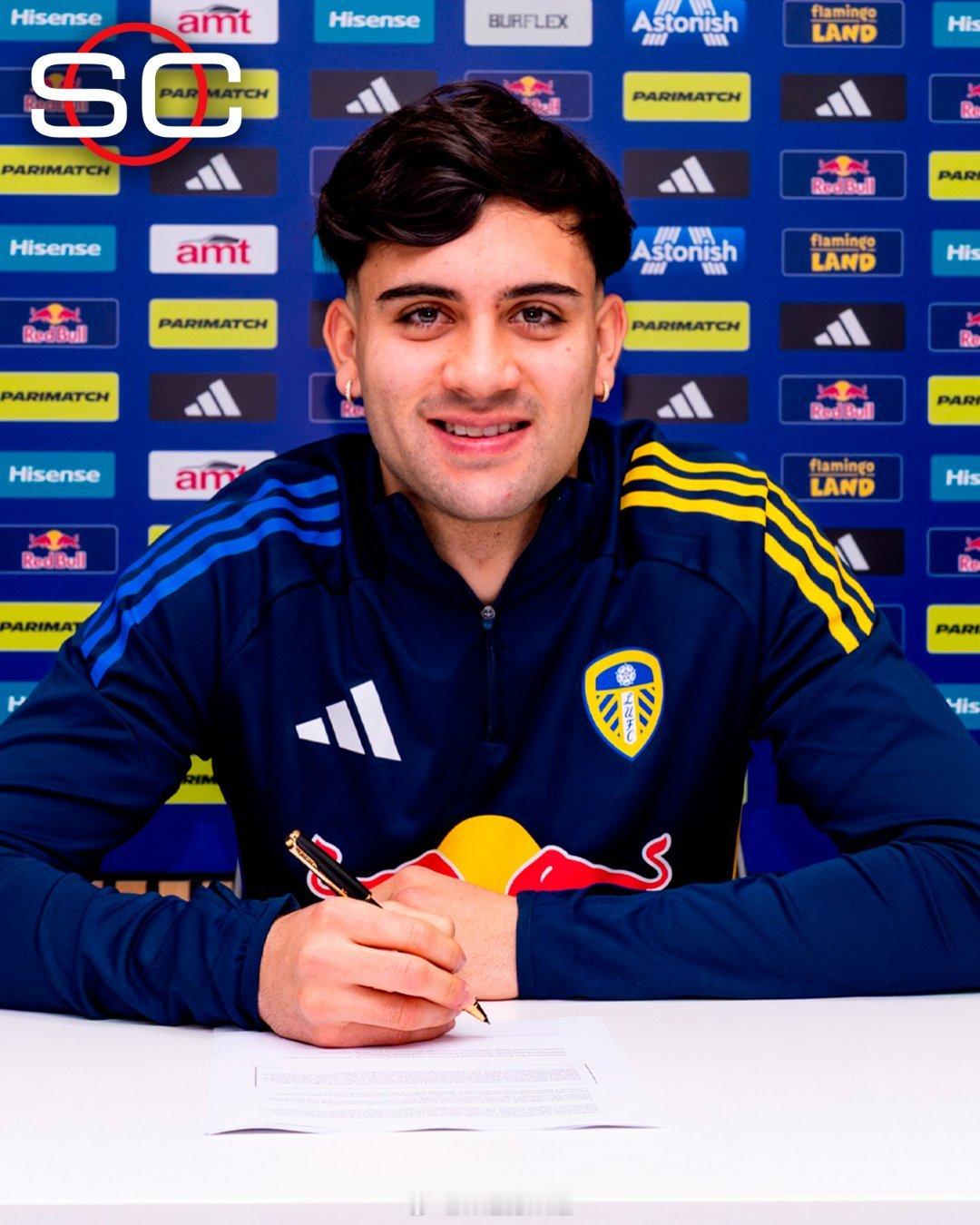 利兹联再一次拥有阿根廷球员 !✍️ 法昆多·博纳纳诺特已经穿上了他的新球衣：这位