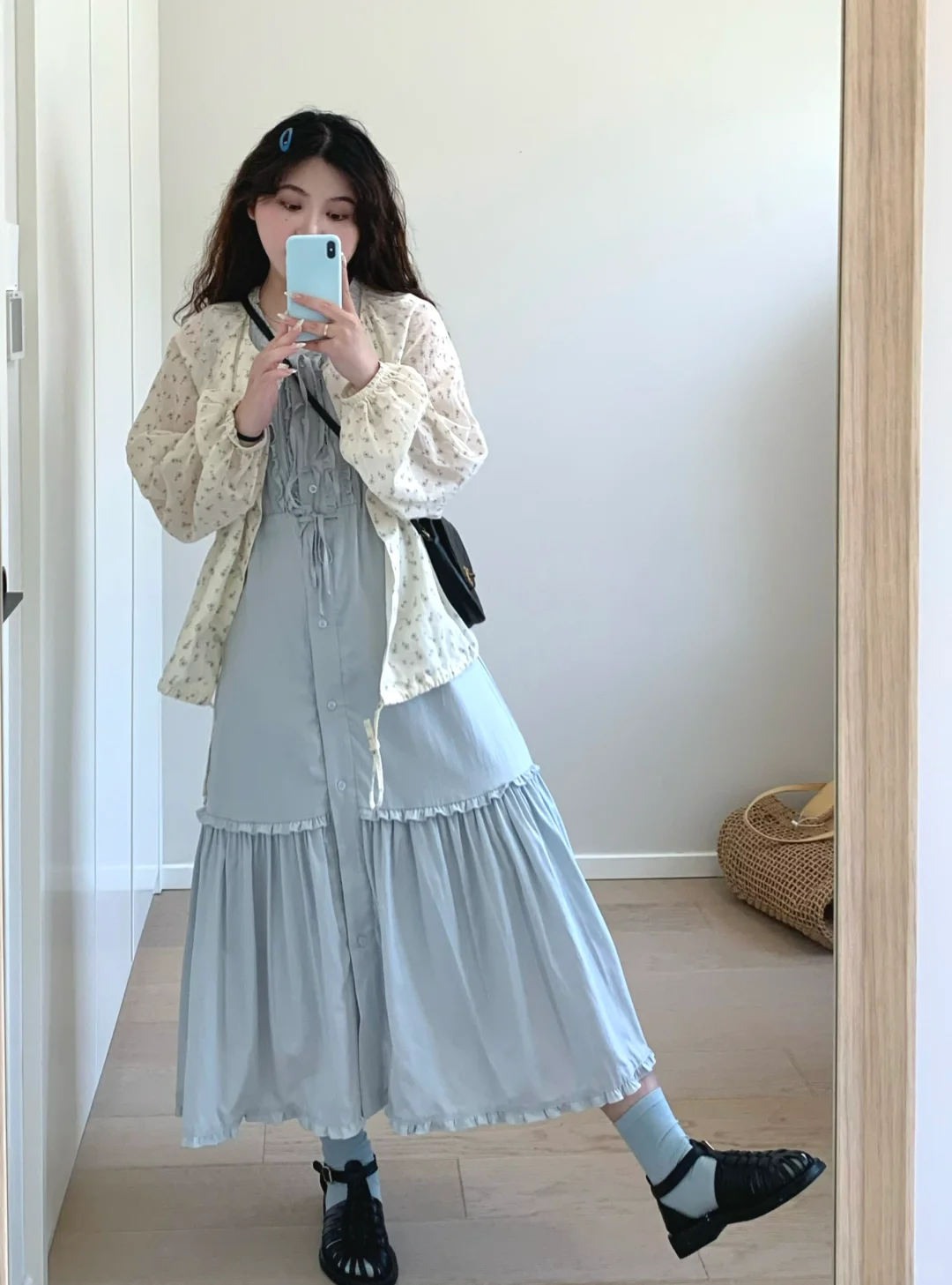 🌼｜呜呼～夏日的小碎花防晒！甜妹一下