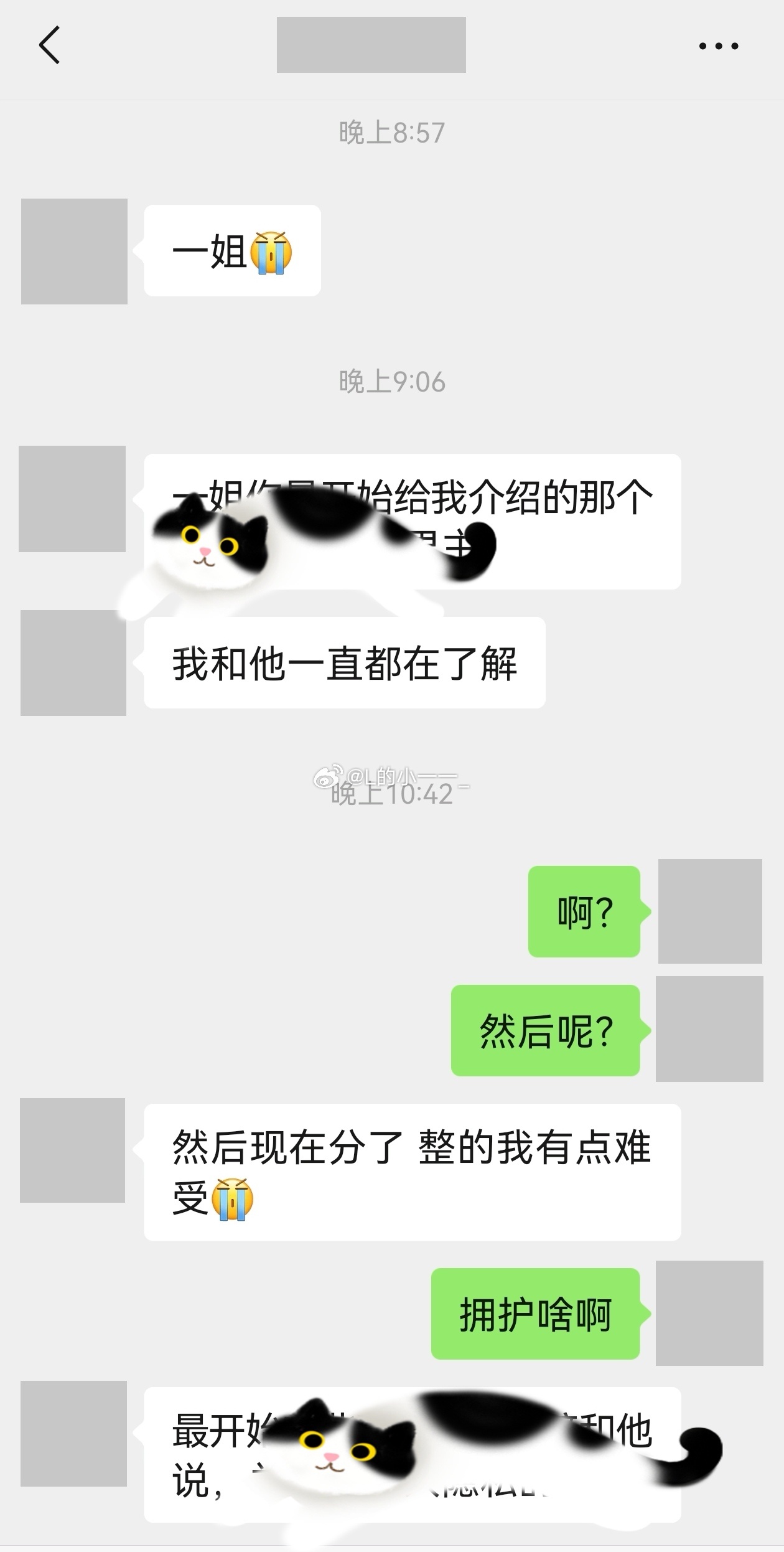 售后这块，还得给分析谁对谁错，处理方案。李一一的碎碎念