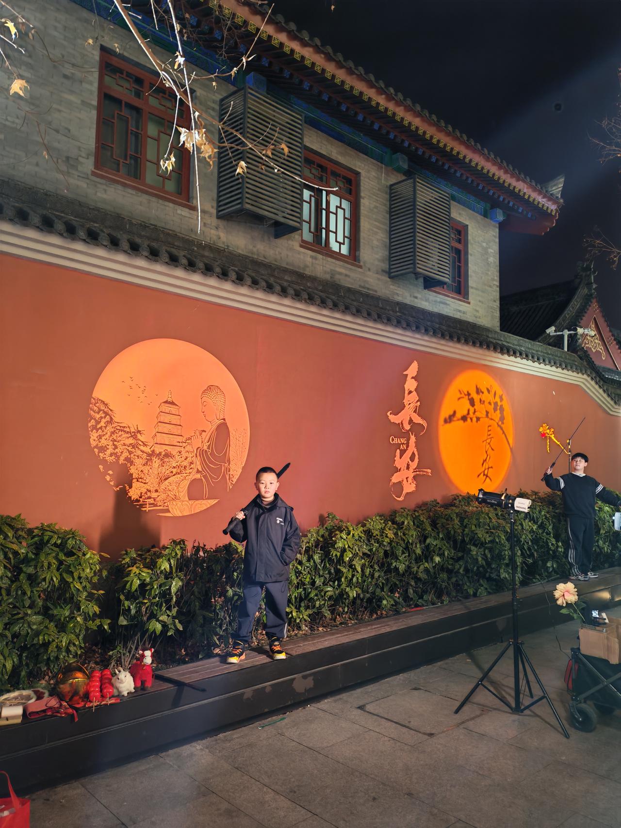 分享一下你随手拍下的照片西安大雁塔景区随拍