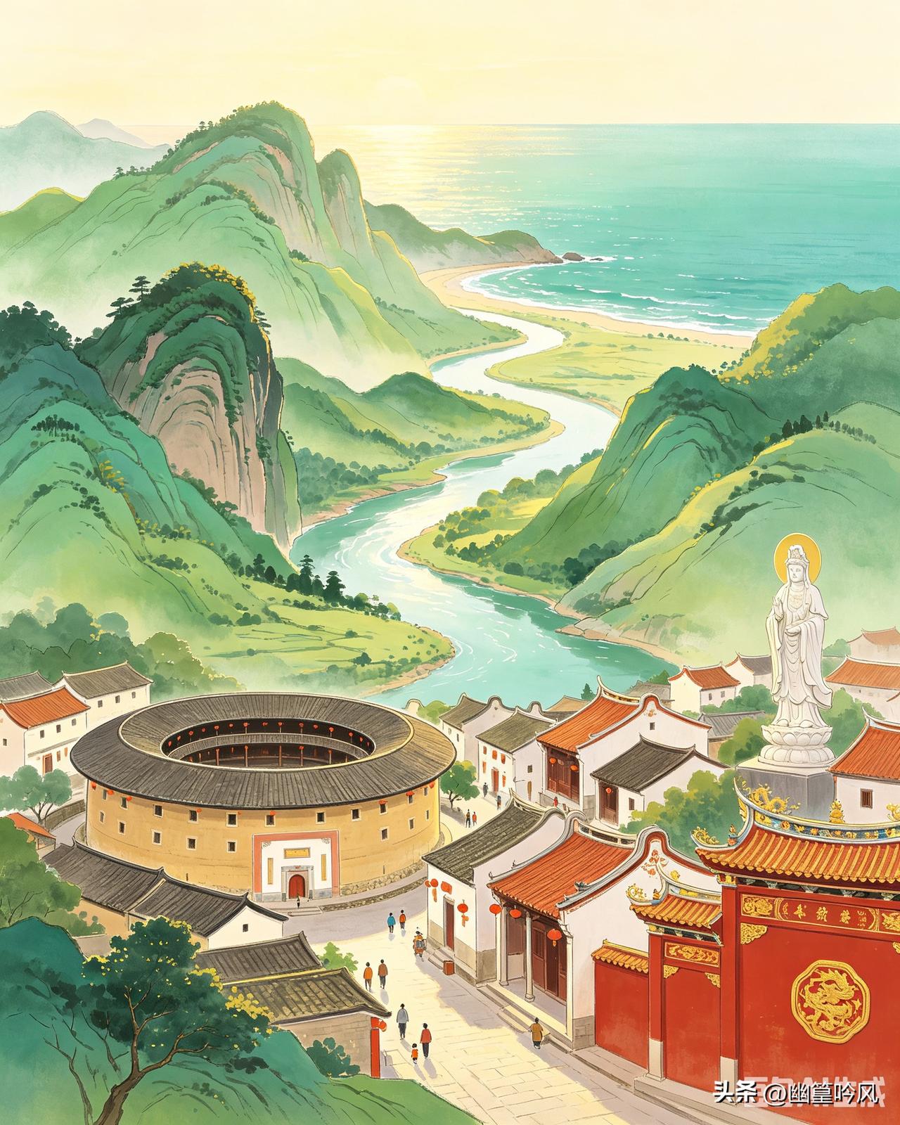 论自然禀赋，福建自带清新灵气。这里山林叠翠、碧海绵长，森林覆盖率常年稳居全国榜首