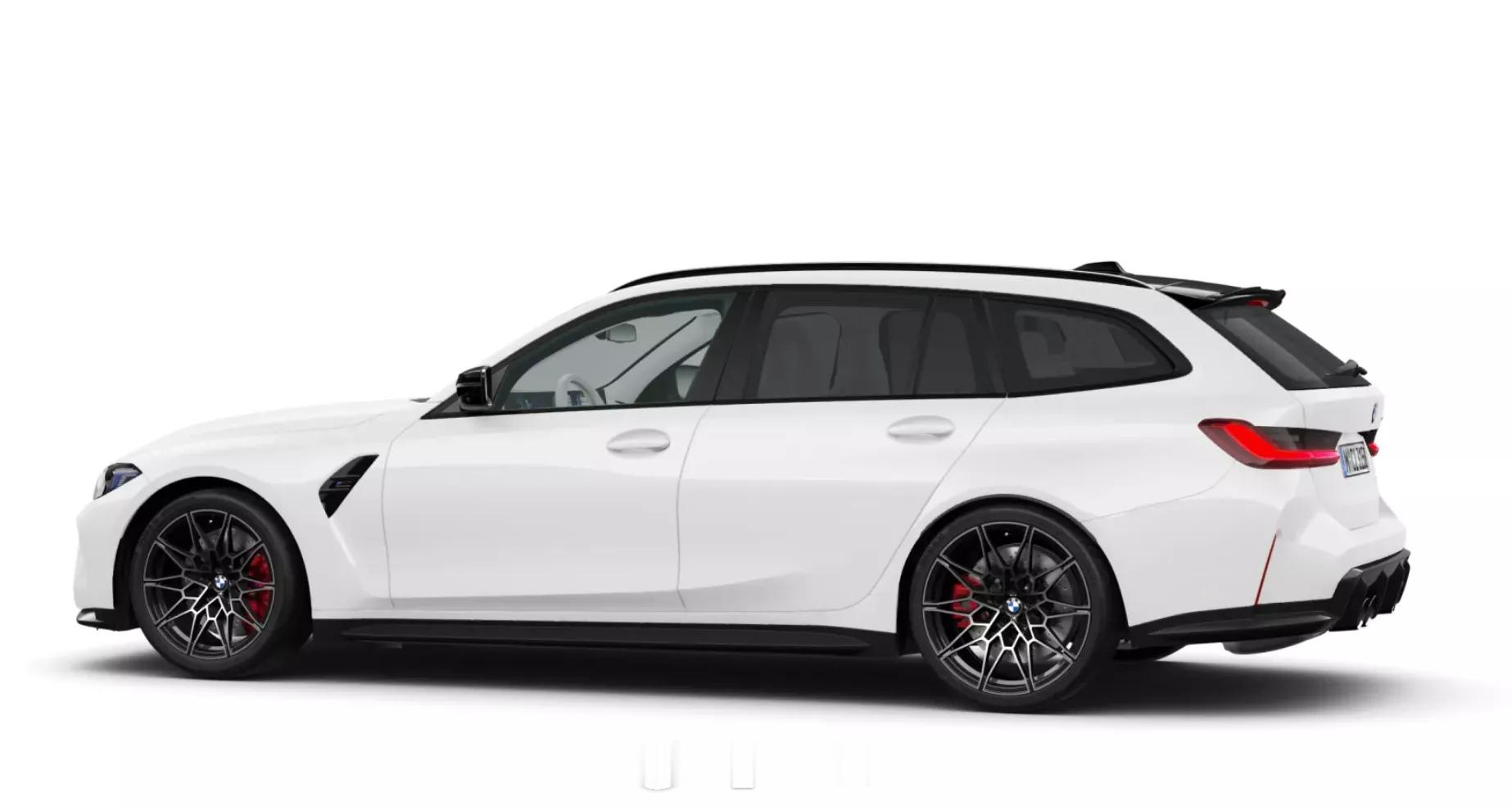 宝马[超话]宝马M3 Touring 这么极致白的内饰谁敢用？宝马为M3 Tou