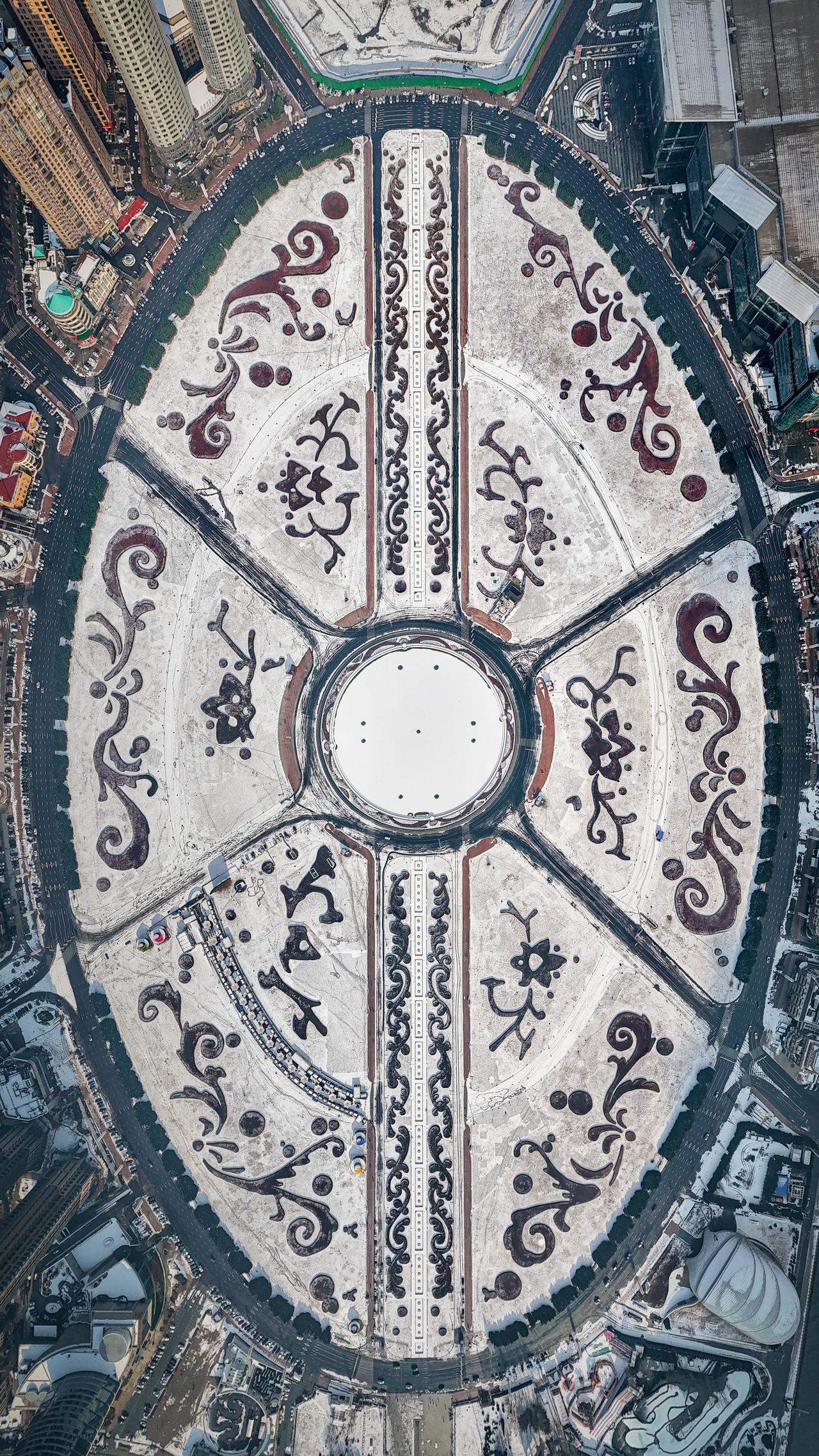 大连偷偷下了场连天气预报都不知道的雪~