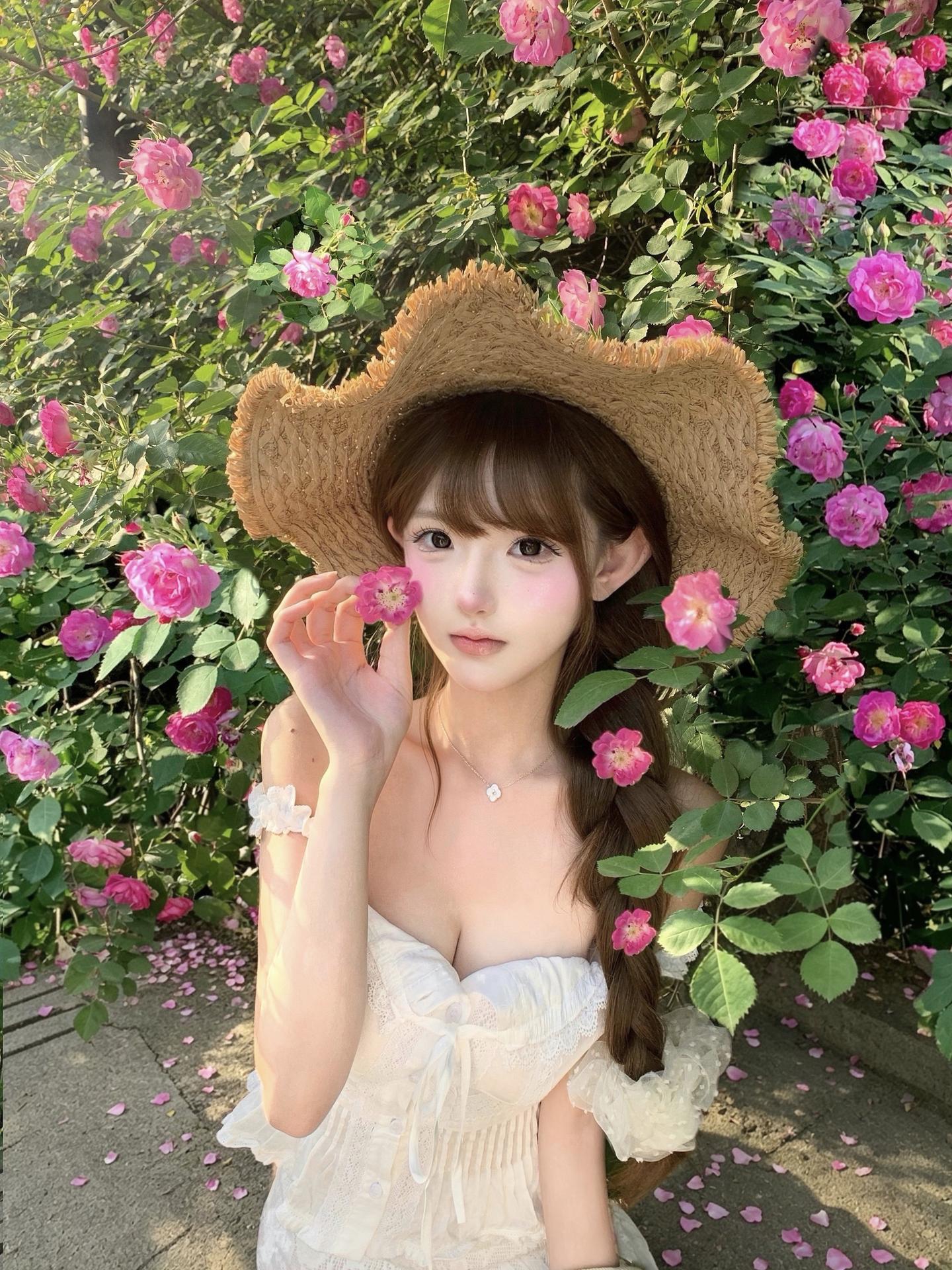 我找到了属于我的玫瑰 于是我闭着眼走出整座花园