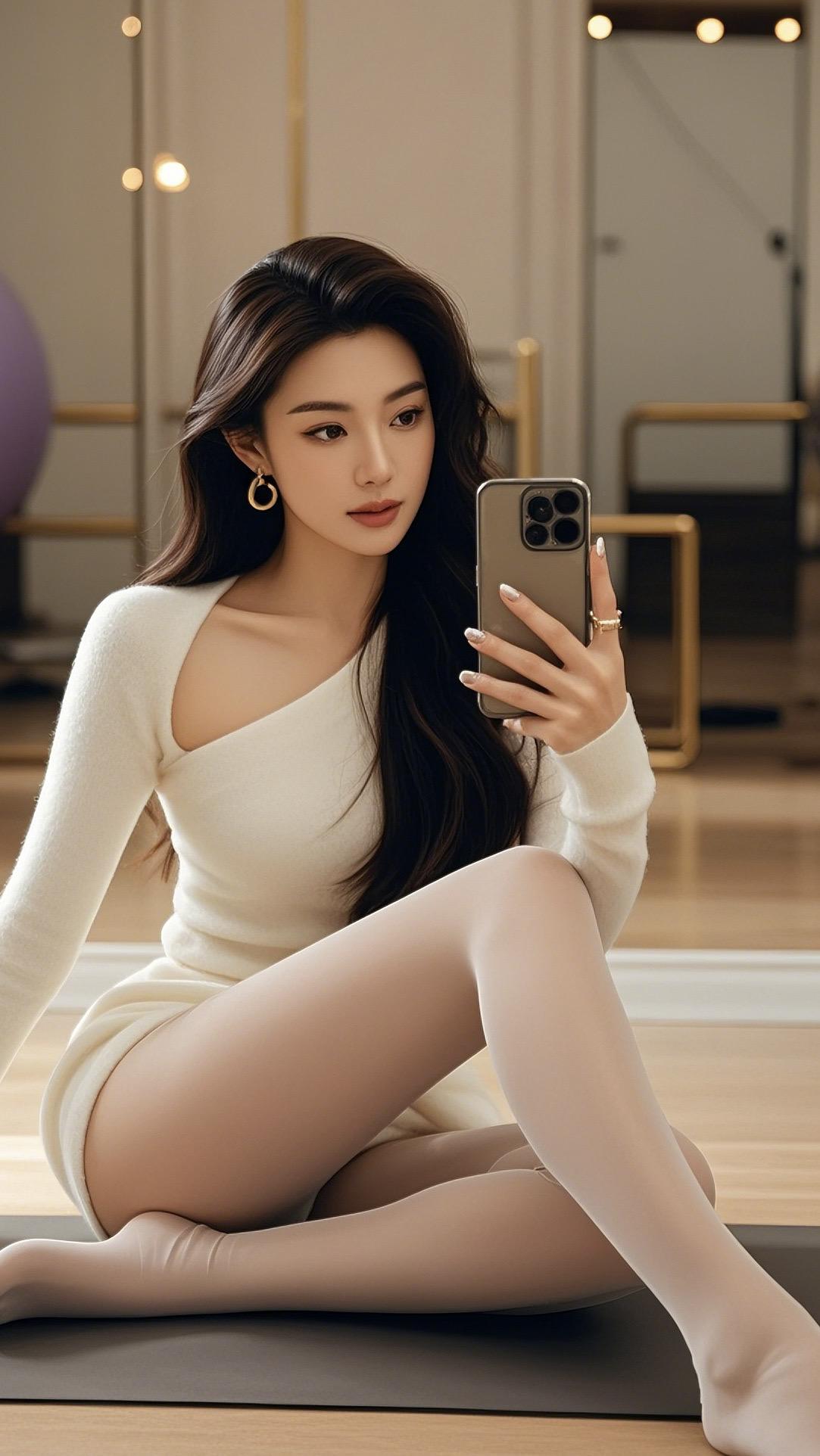 #清纯甜美