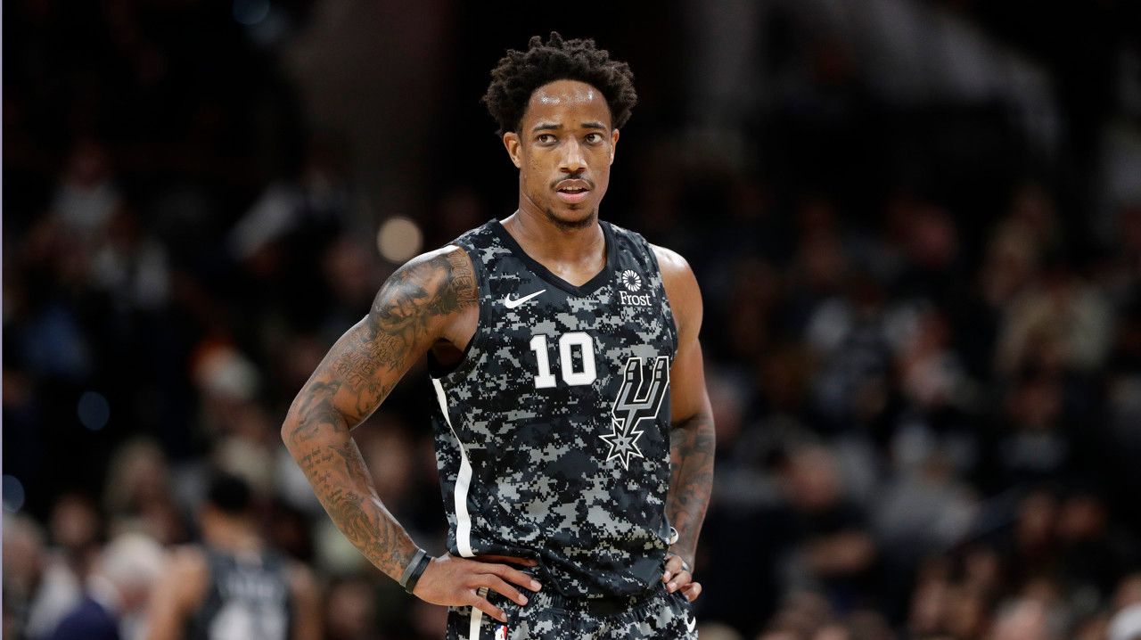 NBA 德罗赞：刚到马刺波波骗大家说我是控卫 这让我见识了另一种视野 