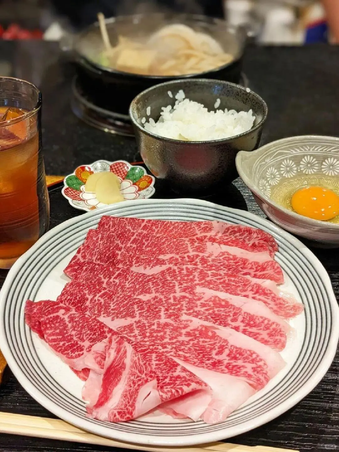 🇯🇵心斋桥！！认准这家寿喜烧呀！我去… 我此行的寿喜烧top，尊嘟很好吃.