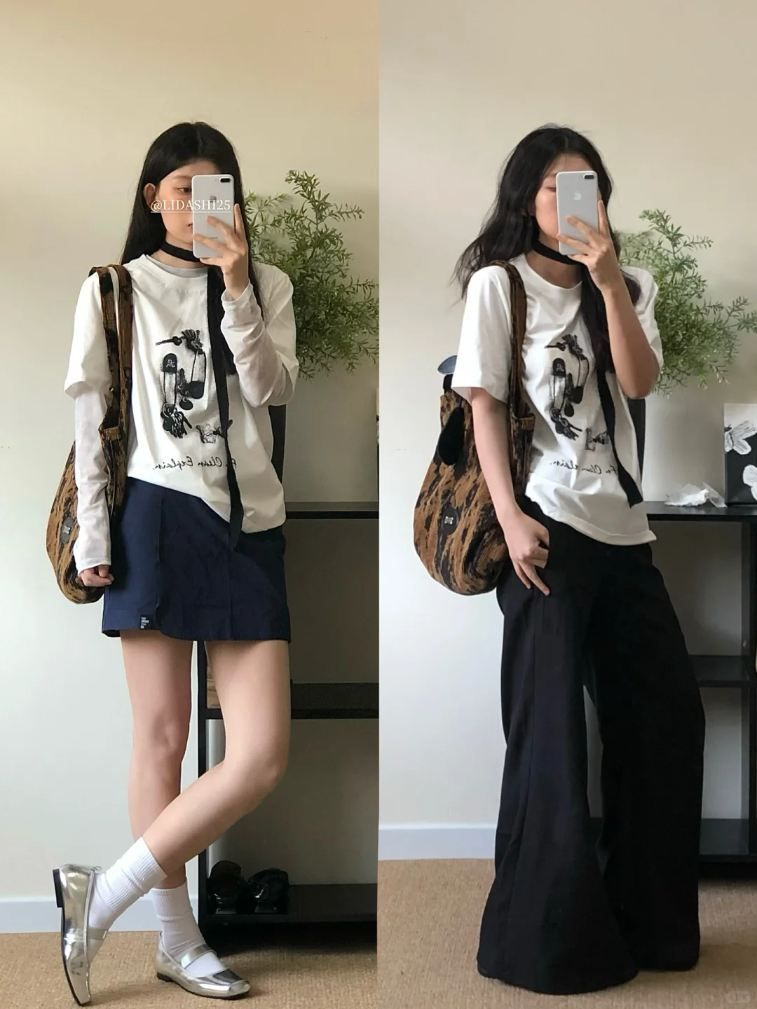 宽松T恤确实舒服