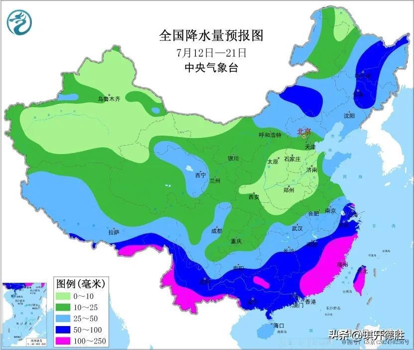 齐鲁大地将迎来大范围降雨，山东高温将得到缓解，真的假的？
    前天的天气预报