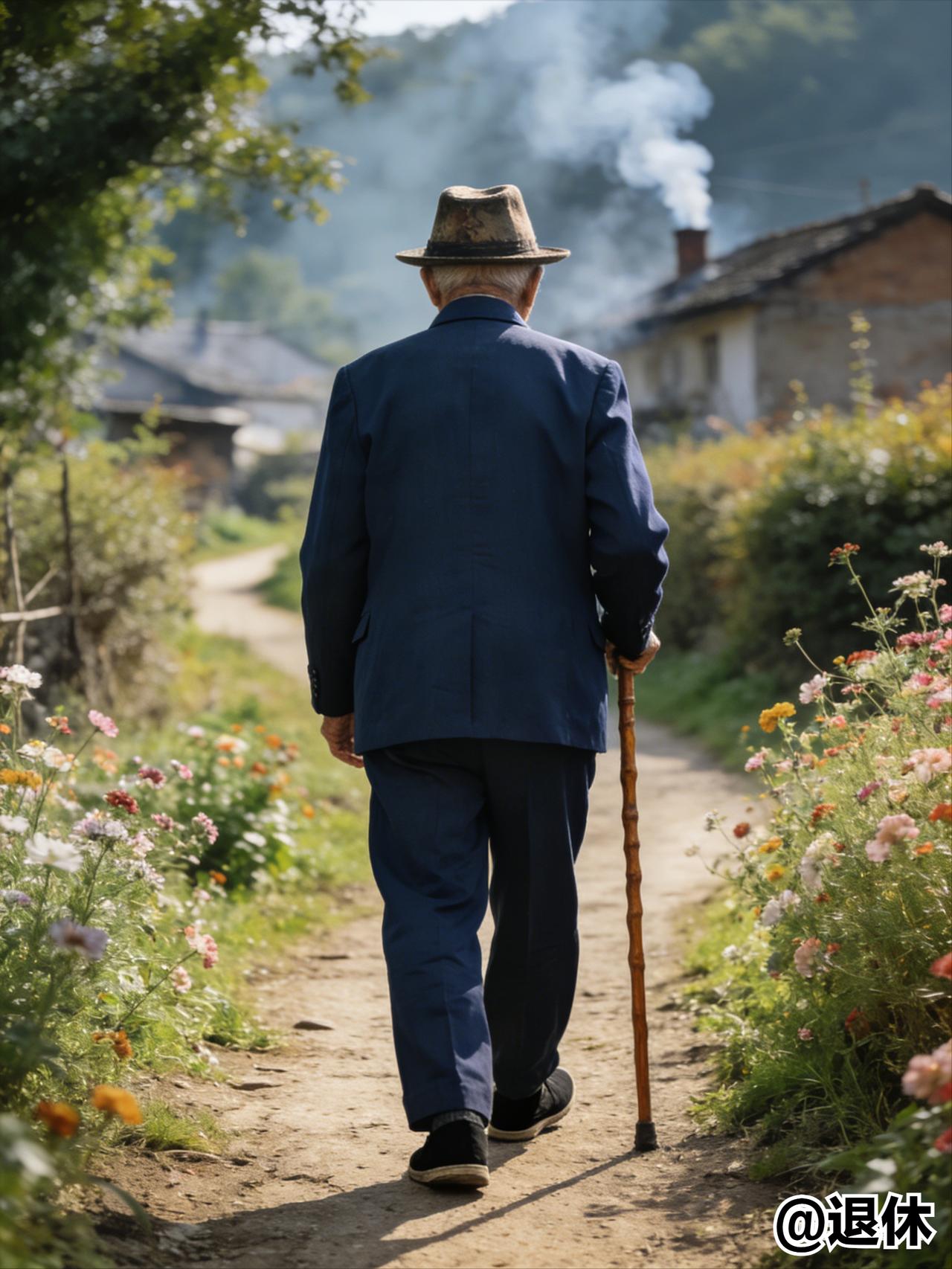 一位退休老干部引人深思的话：
“退休后，没有朋友，不与任何人交往，不炒股票，不想