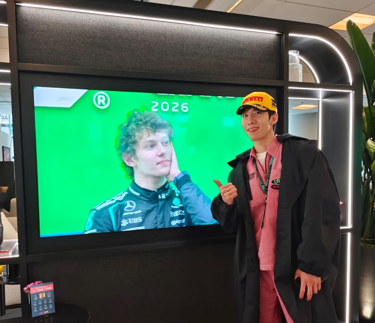 冬奥会 林孝埈参加上海F1活动！此刻皆不凡