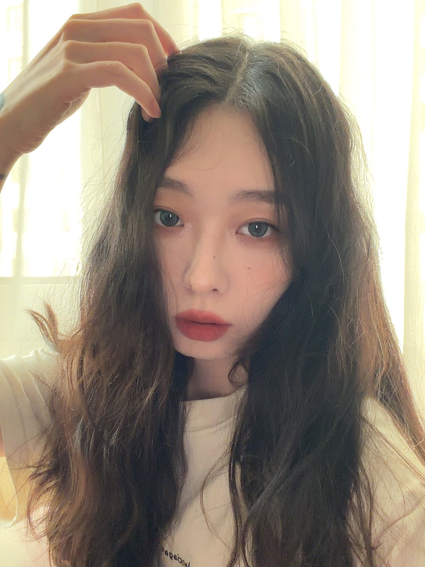 好久没妆 感觉自己技术进步了（） 