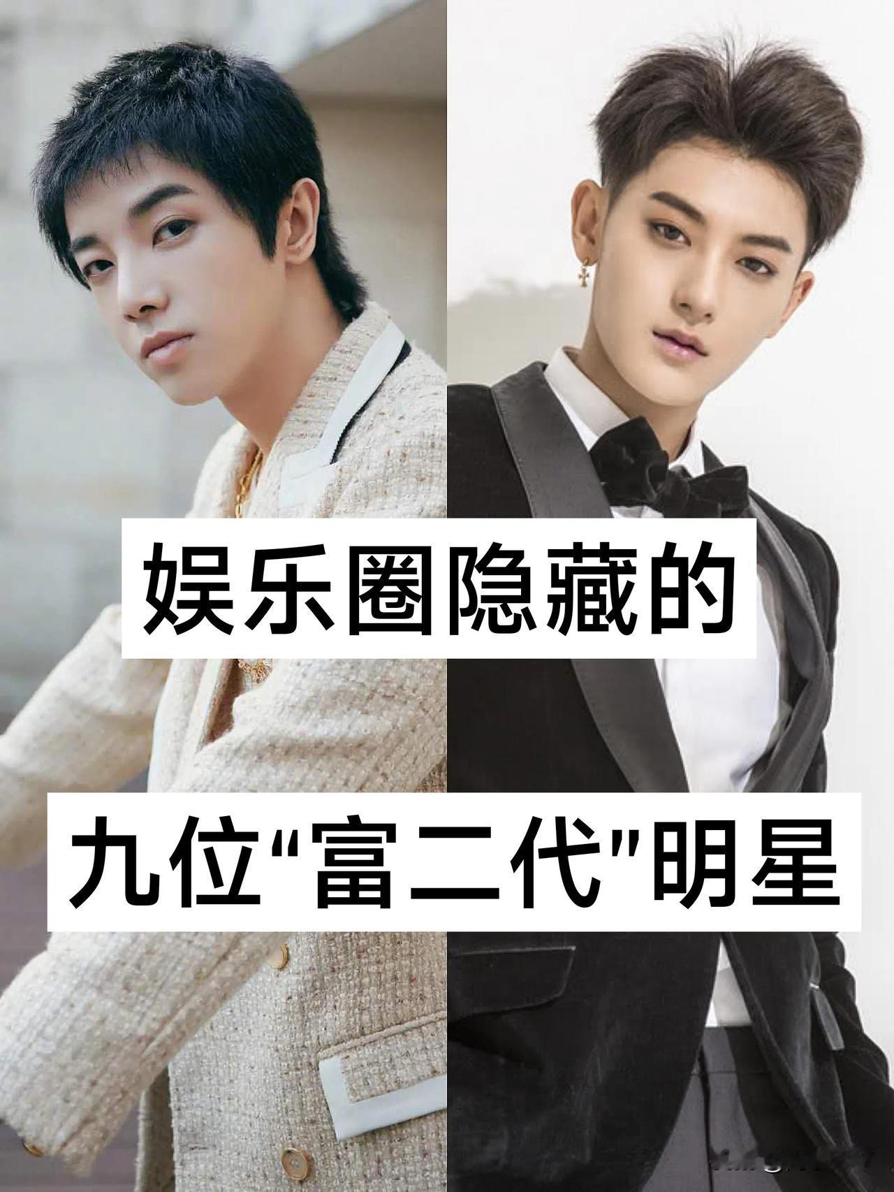 娱乐圈隐藏的九位“富二代明星”