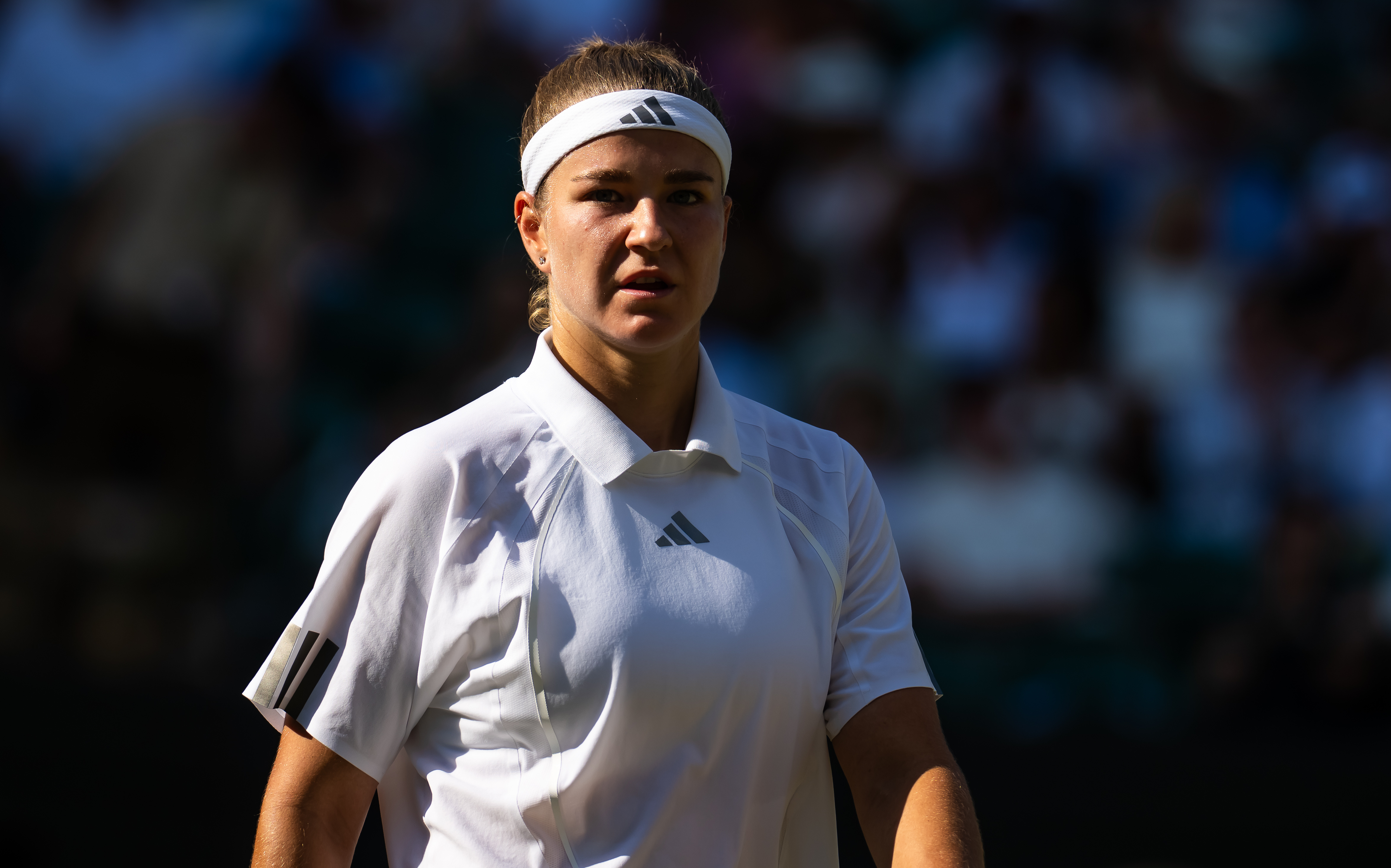 退赛消息🎙穆霍娃因伤退出下周开打的WTA1000辛辛那提站。温网决赛之后，她也