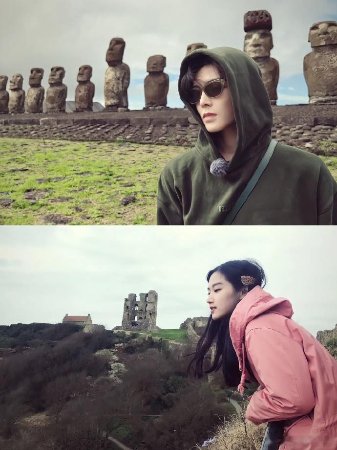 侯明昊卢昱晓模版照 谁懂啊！看到侯明昊卢昱晓的模版照就忍不住想追，打开👖果然没