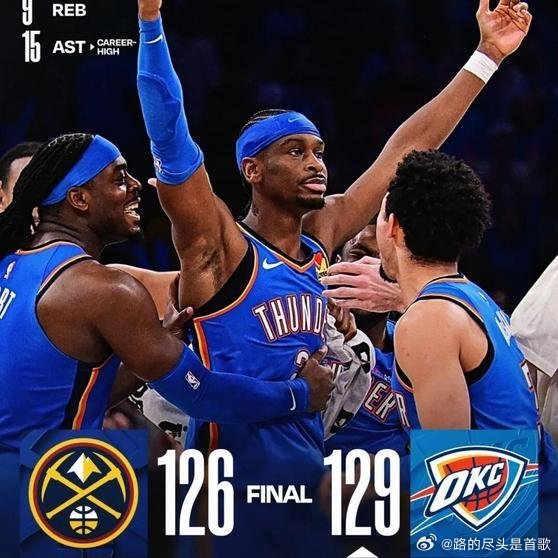 《复出首秀24分！二年级的米切尔，雷霆又一神签约！》常规赛，雷霆主场129-12