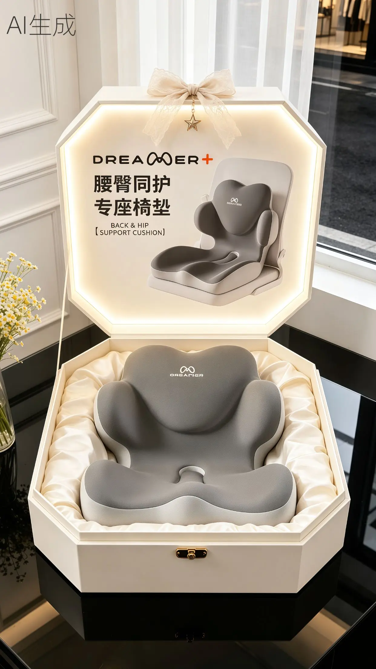 座椅垫 座椅垫靠垫一体