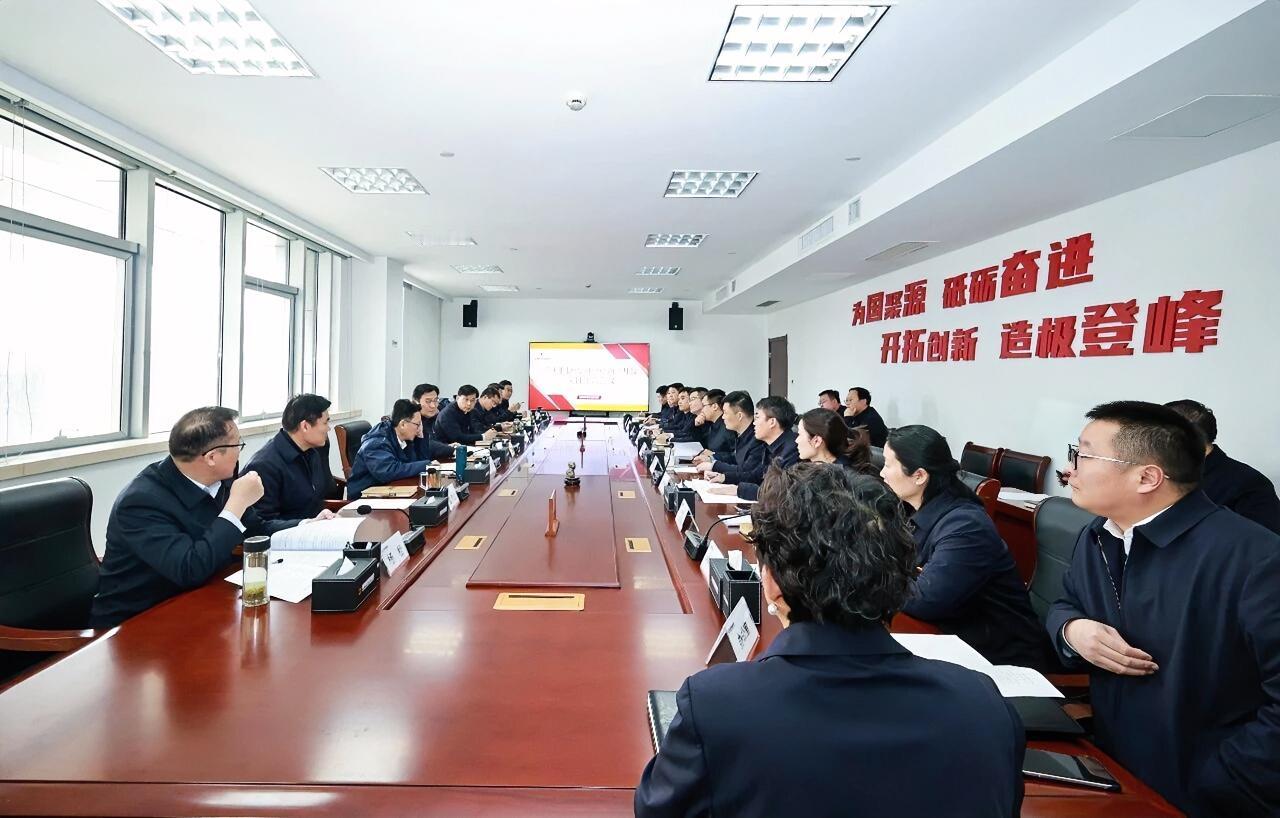 3月18日，徐州国源集团召开项目建设工作会议，集团党委书记、董事长夏文喜主持会议
