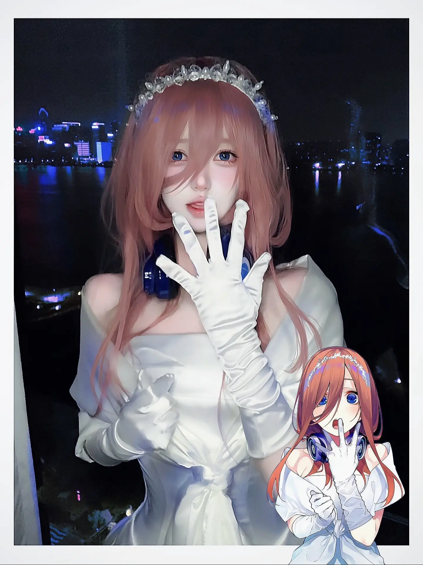 婚纱。