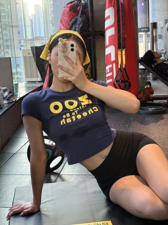 今日运动ootd