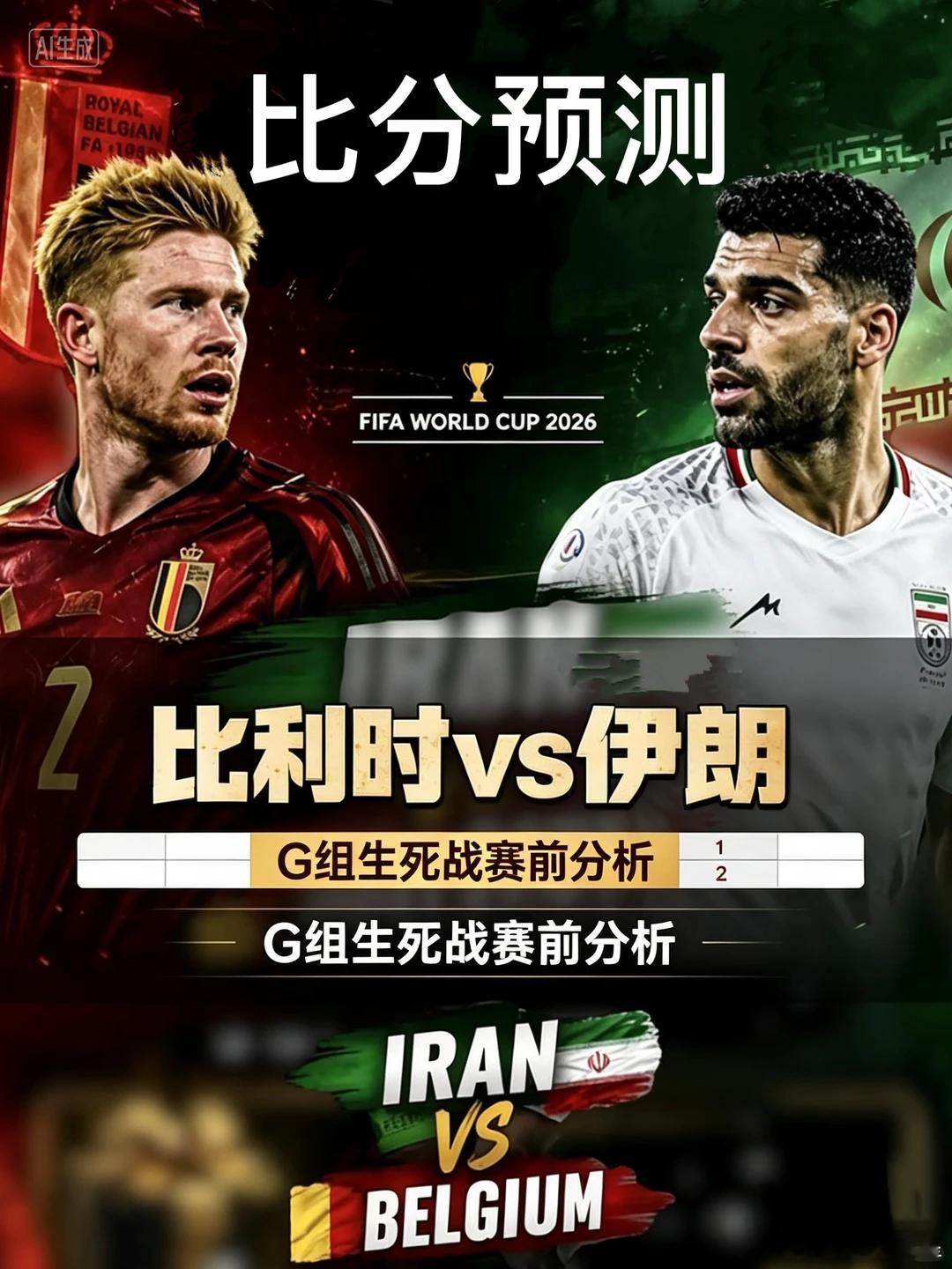继续出发  这场必须拿下🚀⚽️世界杯03:00⚽️场次：比利时vs伊朗开球：伊