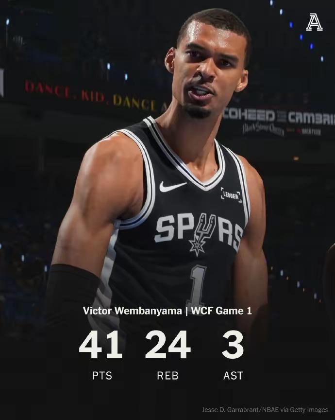 文班亚马肯定能称得上NBA的新门面。尤其是看过季后赛的球迷，有再多的质疑也可以闭