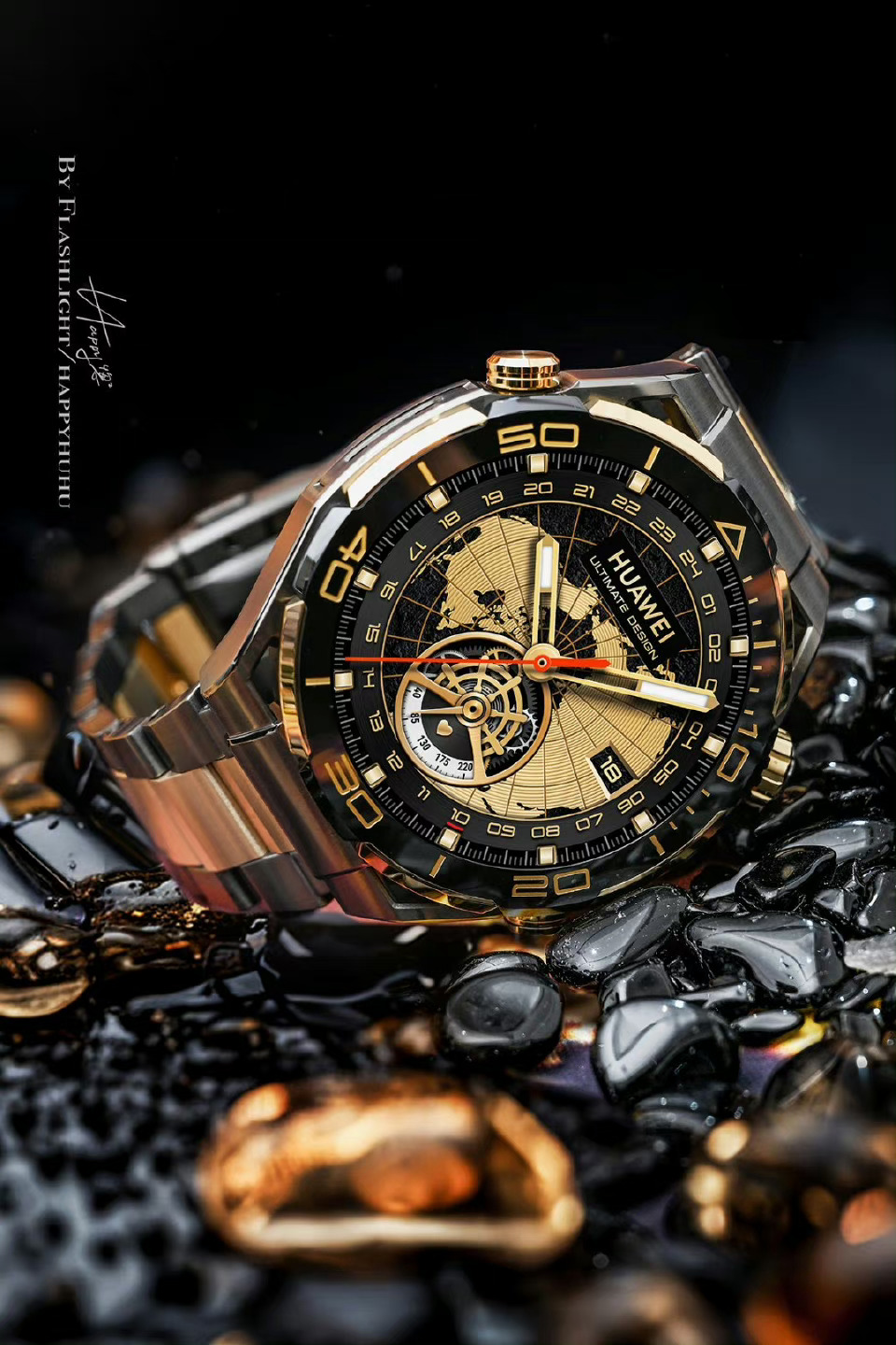 #华为发布会#非凡大师第一款产品，华为WATCH Ultimate黄金版！海外版