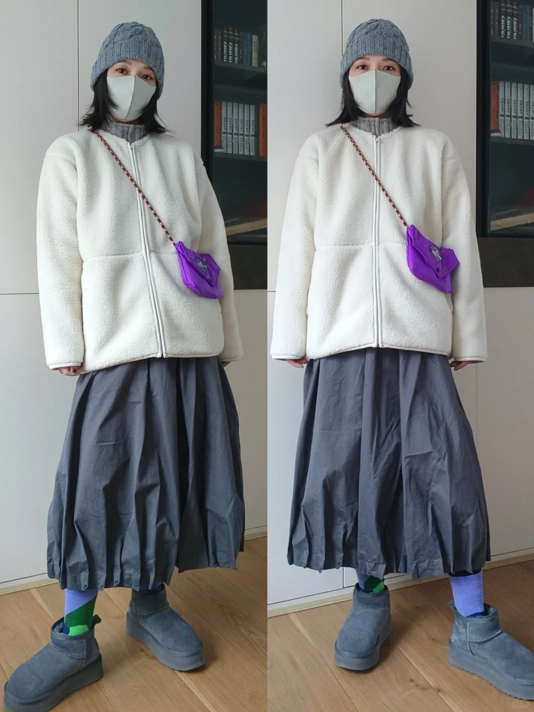MUJI福袋之抓绒外套