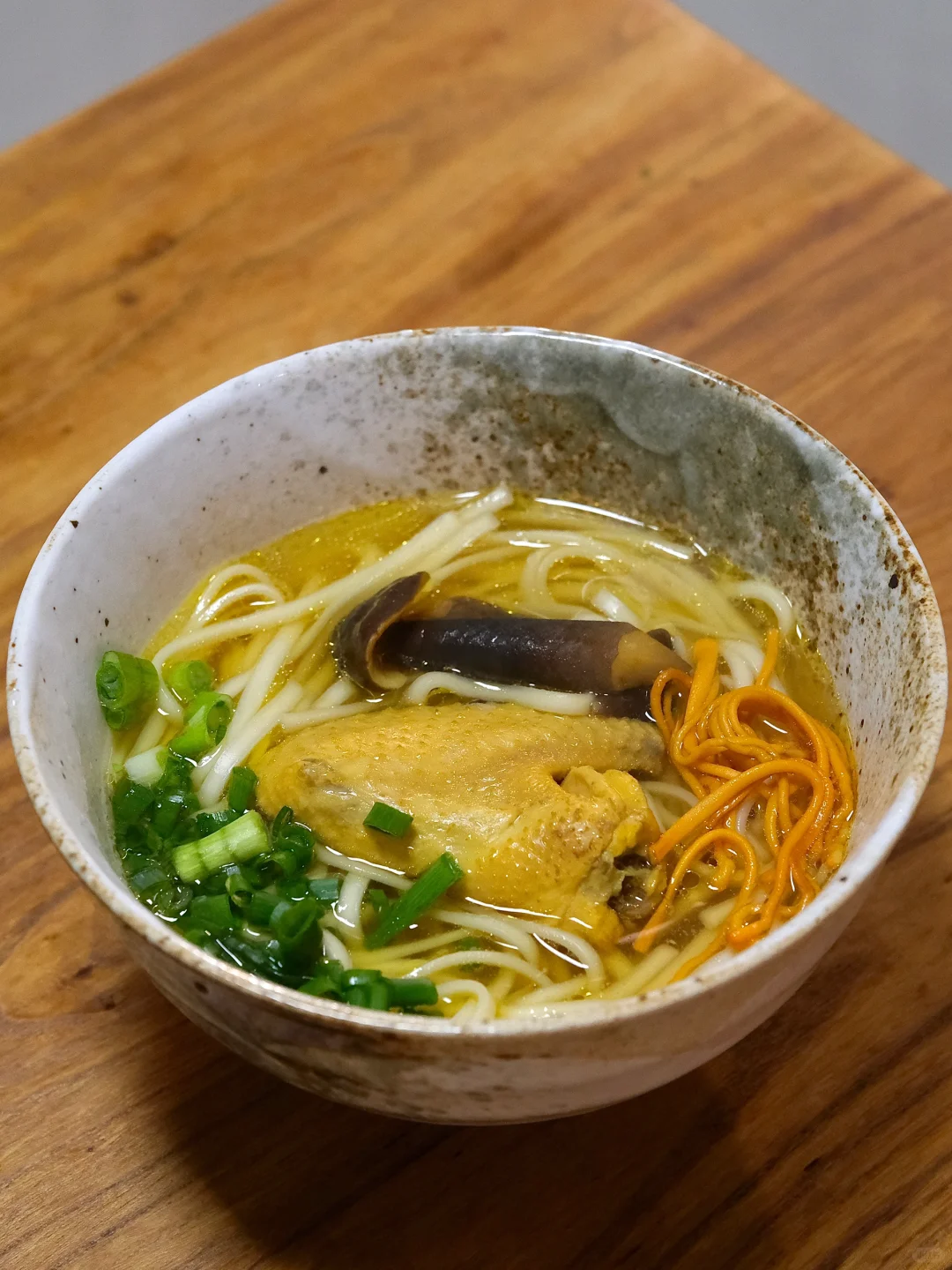 313天｜凉拌牛肉 鸡汤面 鸡汤泡饭