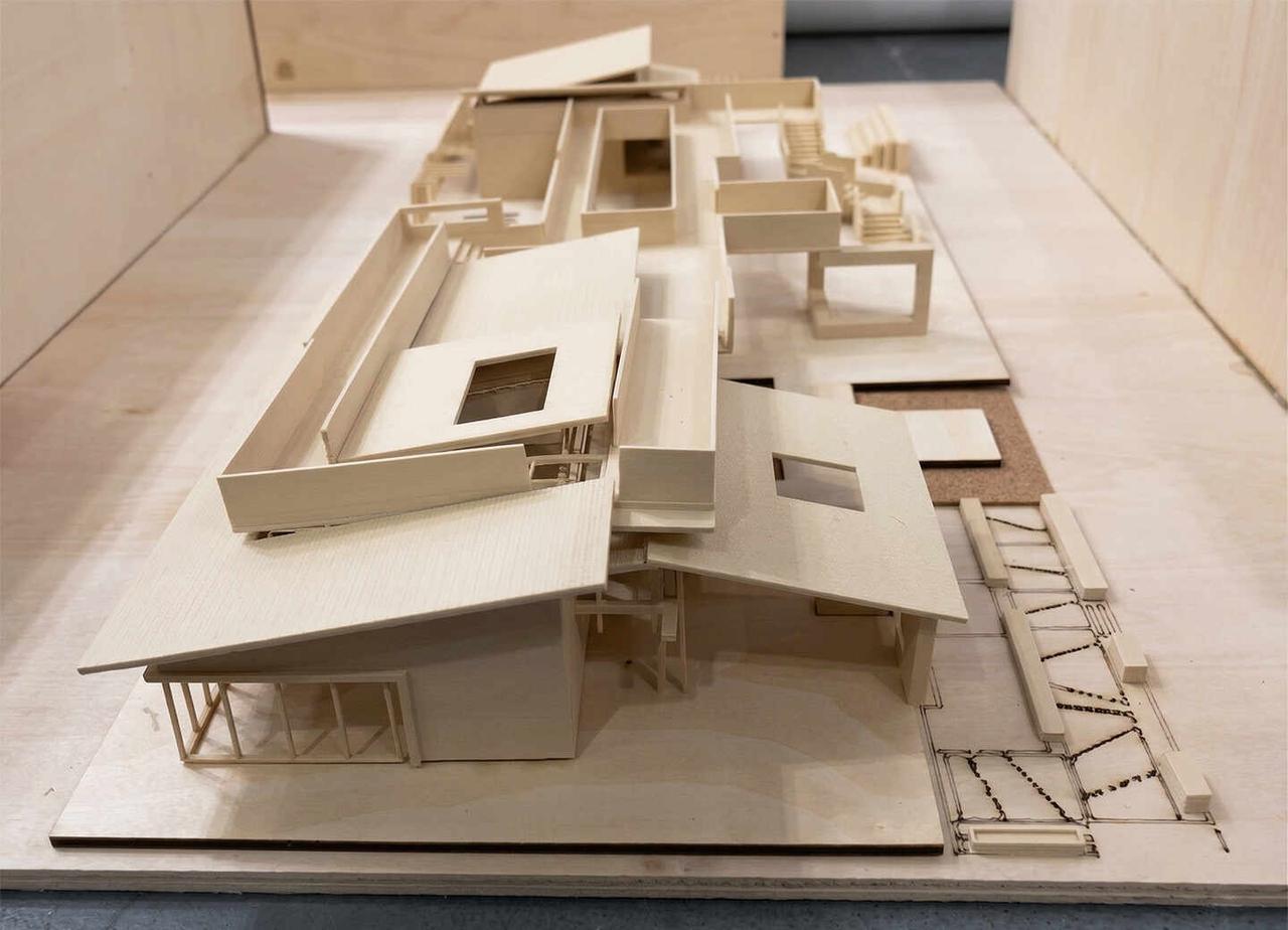 把电脑里的模型，真正“打印”到现实里✨
建筑模型 模型 模型制作 艺术构筑物