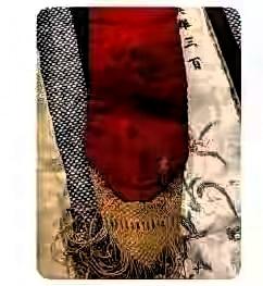 女子晒比利时男友祖辈遗物，八国联军时带回，喜服痕迹疑百年血迹
 
河北一位女子在