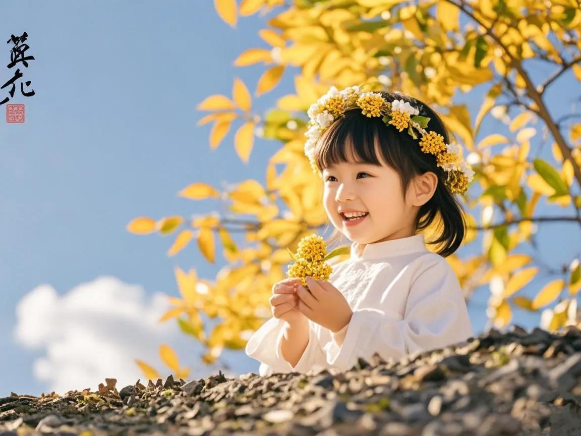 上联：半坡丹桂香满秋
下联：[火炬][火炬][火炬][火炬]