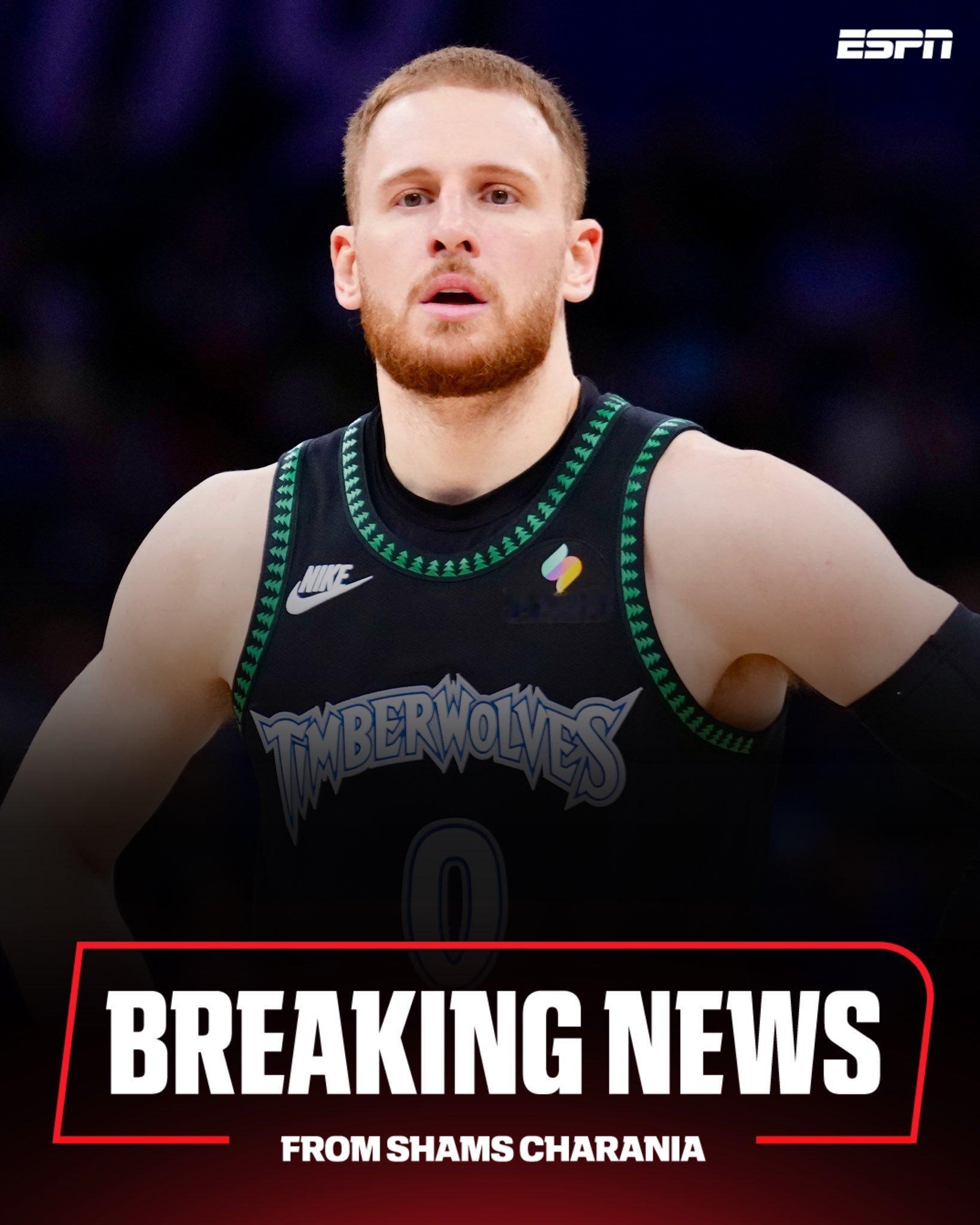 Shams：迪文琴佐确认遭遇右跟腱撕裂。唉...下赛季的狼队也要受到影响，迪文早