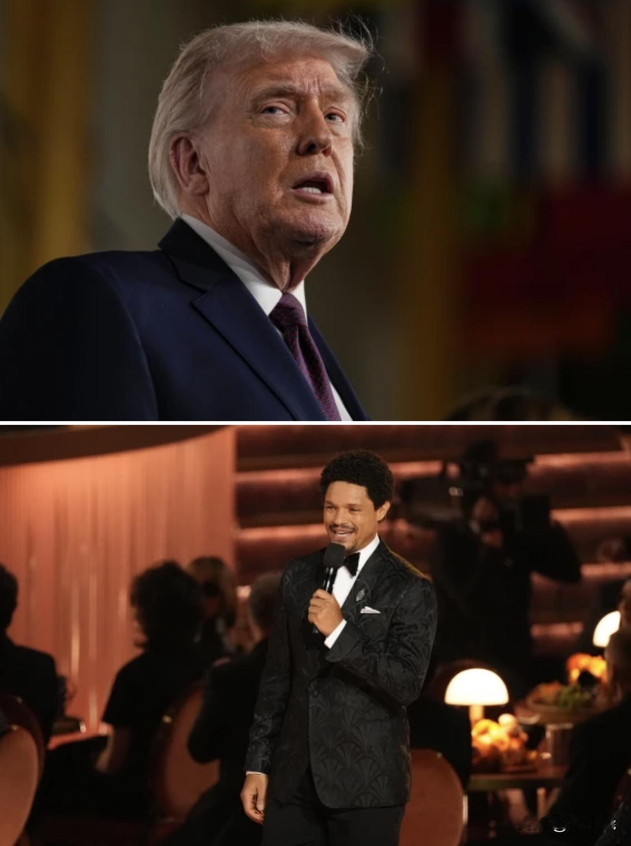 特朗普威胁起诉，并在格莱美奖后与特雷弗·诺亚“玩得开心”

美国总统威胁要起诉喜