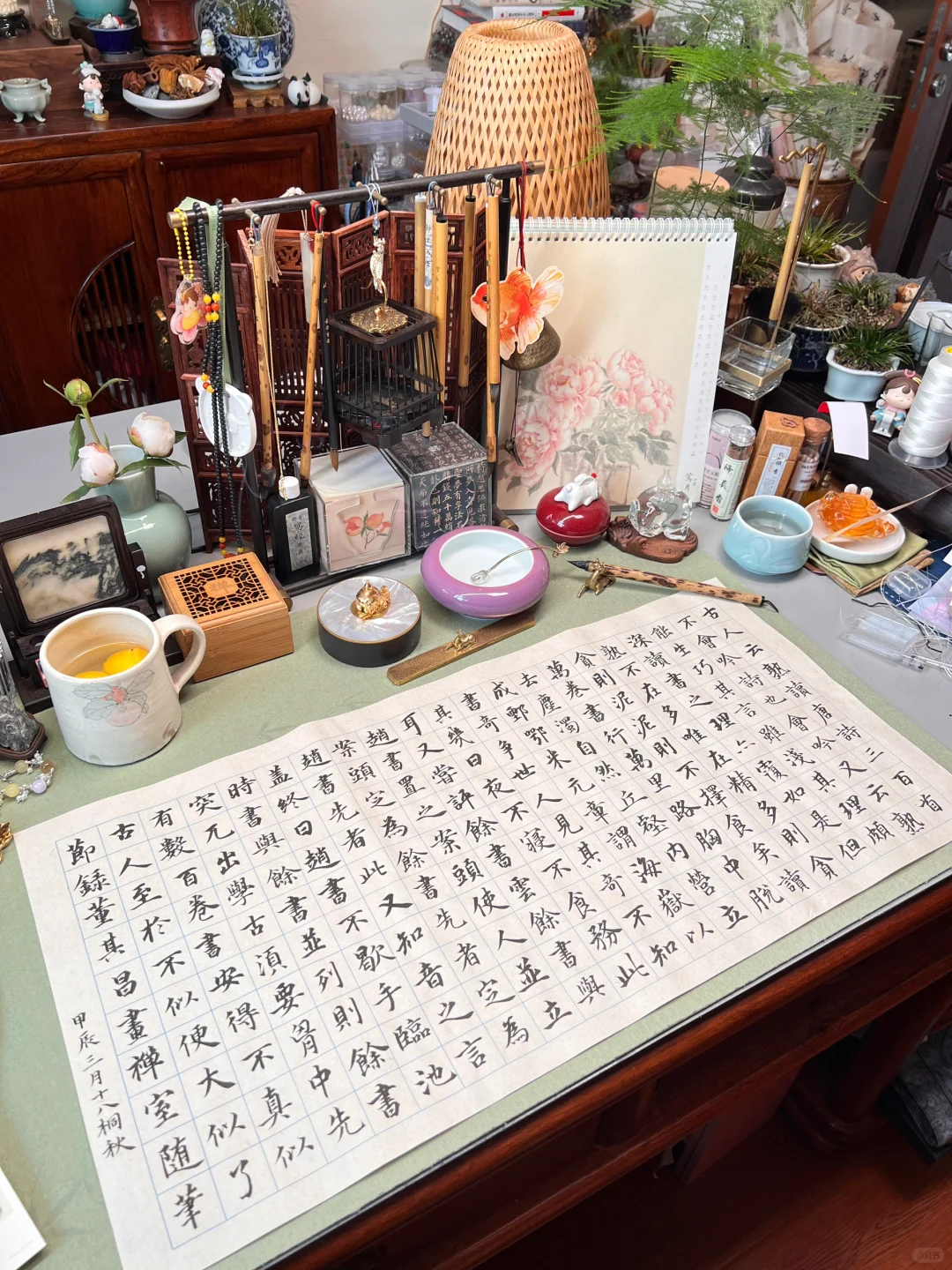 写智永千字文的第3️⃣4️⃣0️⃣天|创作