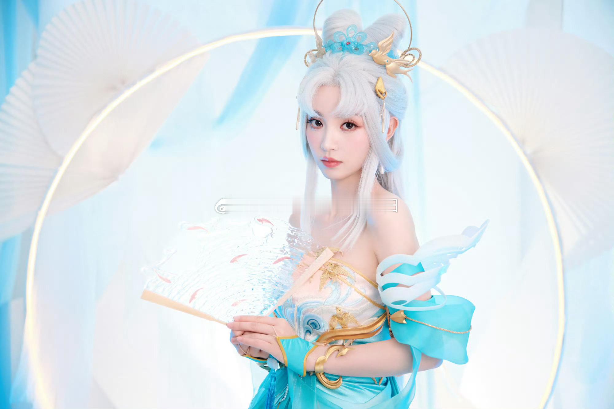 #田曦薇cos绮梦青鸾#虽然不玩和平精英，但还是觉得很好看穿出了一股仙气飘飘的感