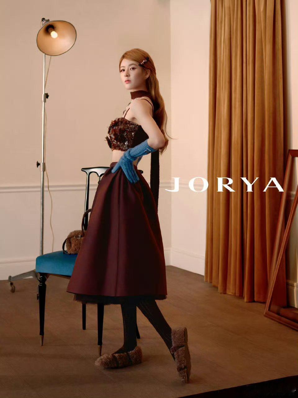 赵露思JORYA品牌新物料，全球品牌代言人好权威一张脸！[毕业快乐] ​​​