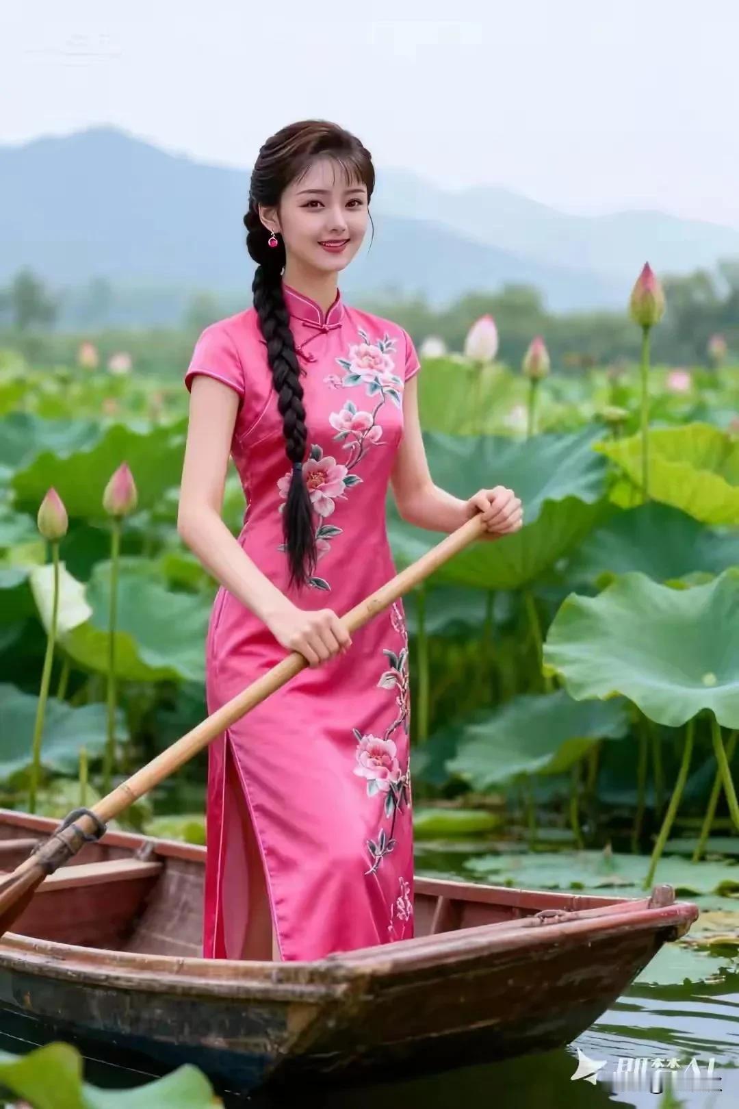 上联：半亩菜园春种豆
下联：一块方塘秋收藕