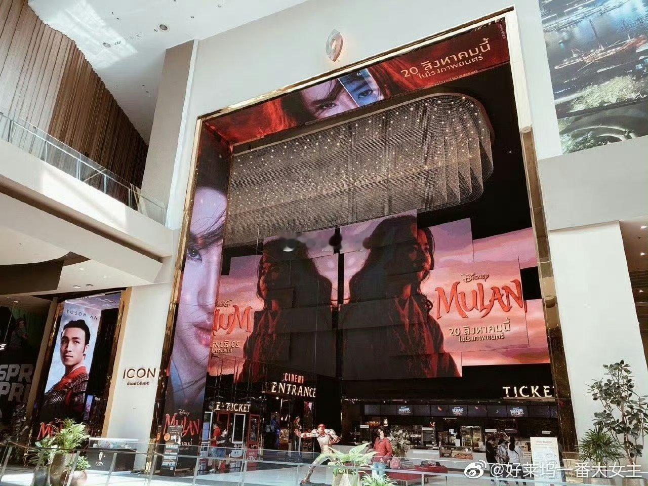 手握泰国2020年票房年冠的刘亦菲又来泰国了！LV老花130周年地广已经登录泰国