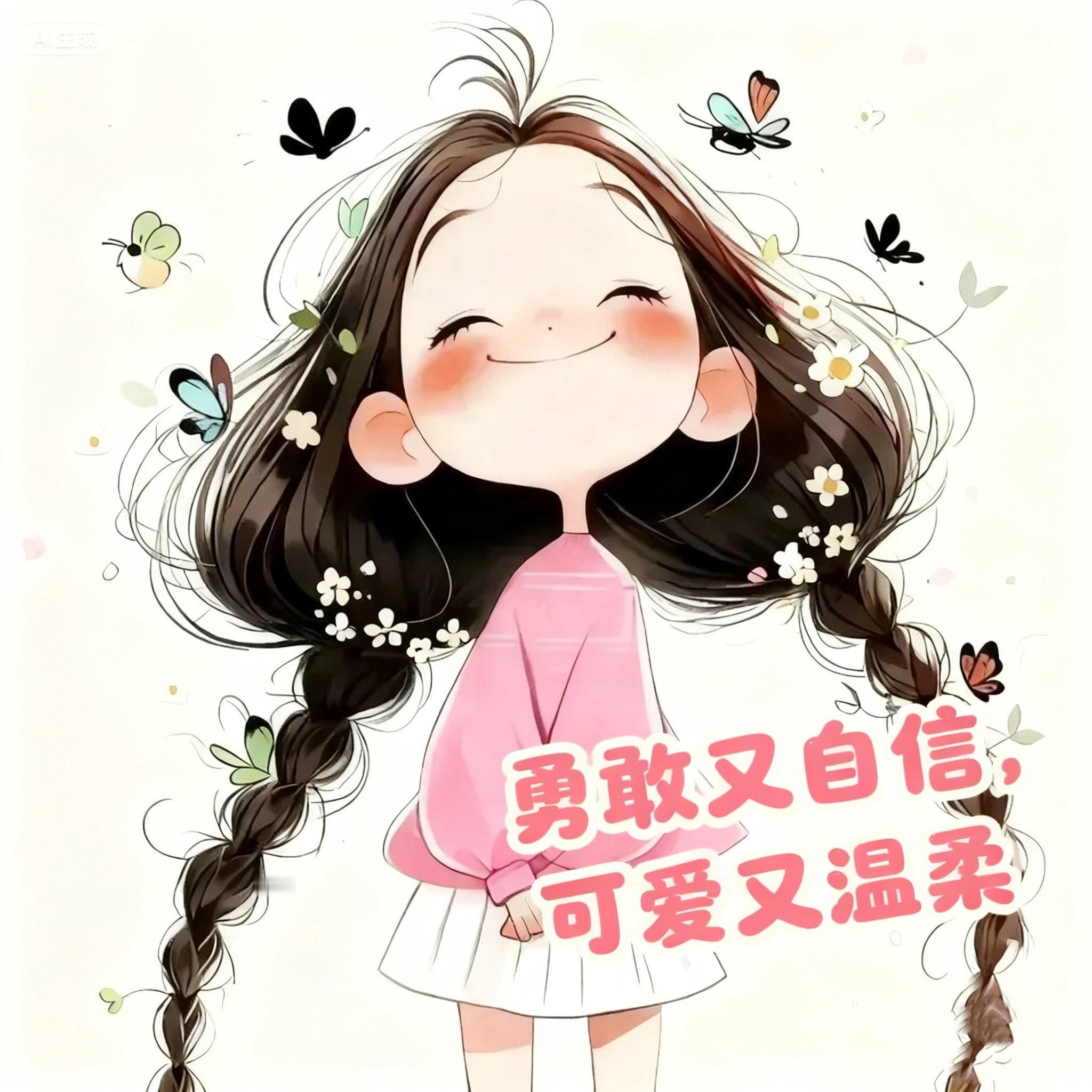 “女孩子只有在感觉到安稳和偏爱的时候，性格才会越来越好，情绪稳定，不由自主的开心