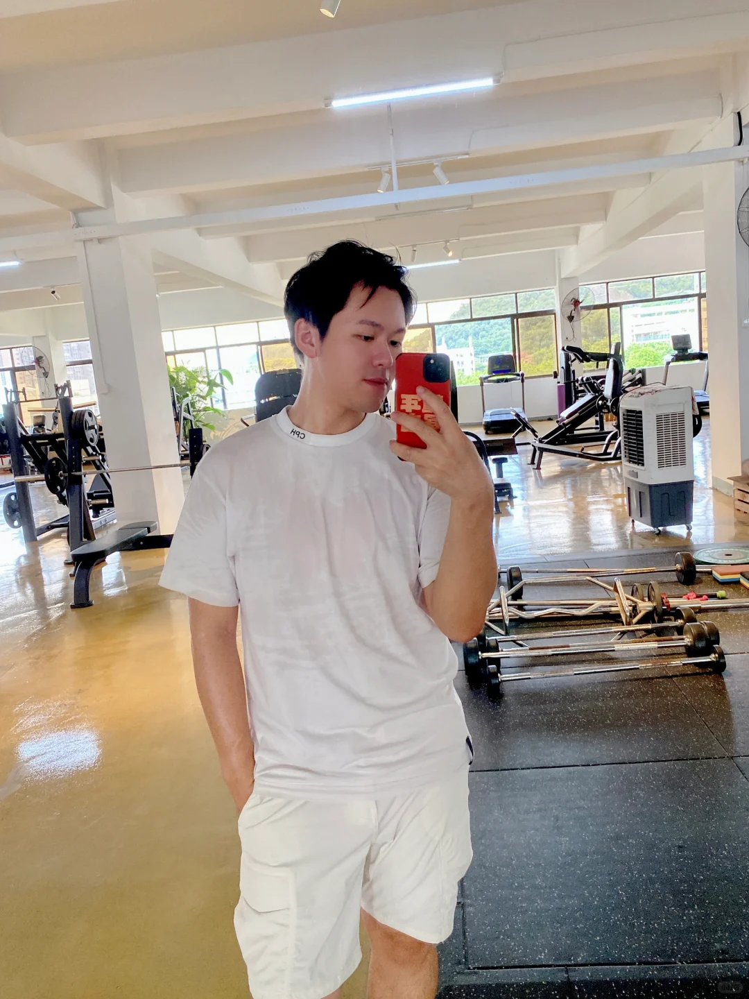 💪🏻今日份健身房打卡！