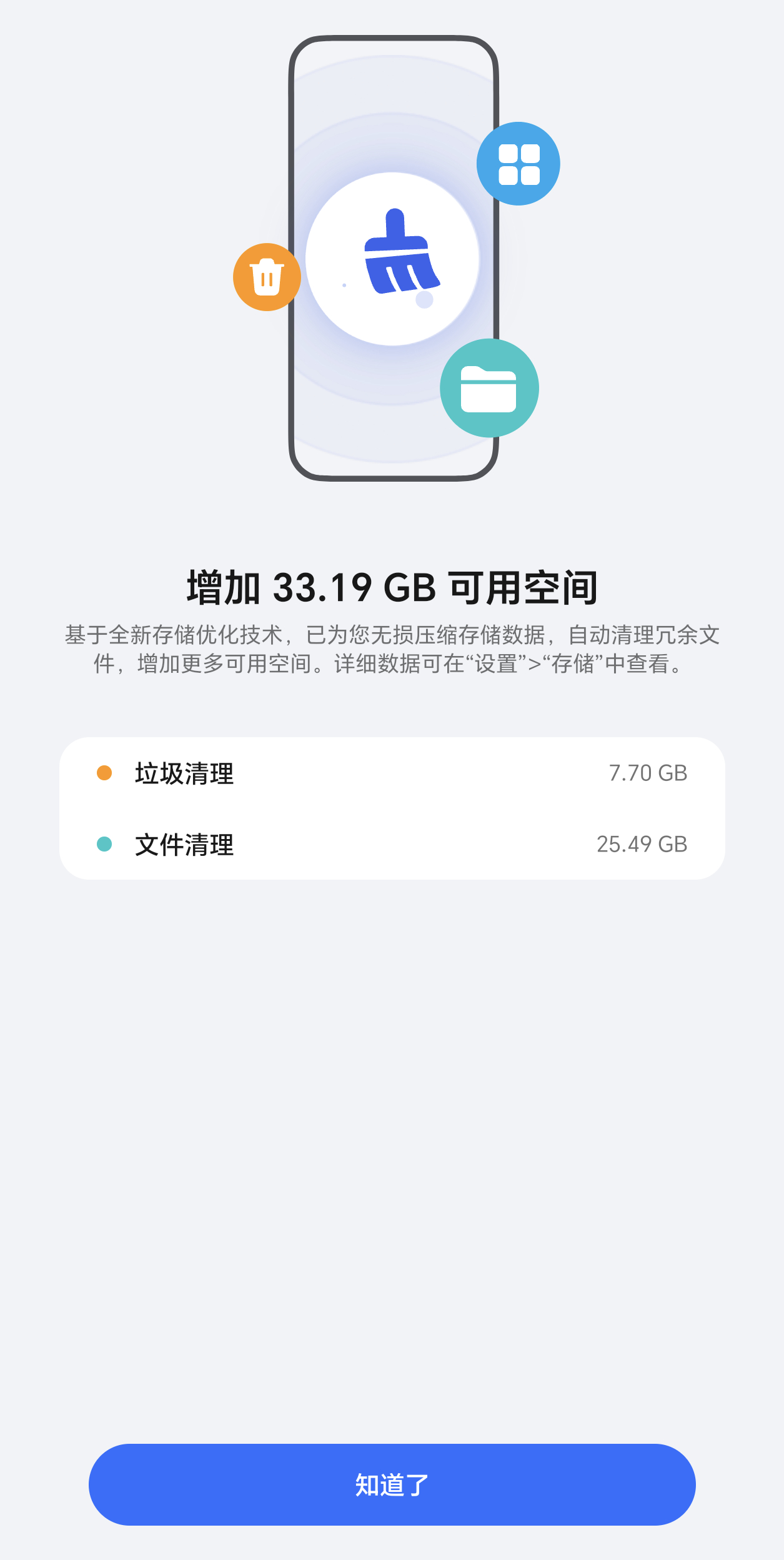 荣耀MagicOS11刚升级上时，直接帮手机增加了33G的空间，这的确是一个大惊