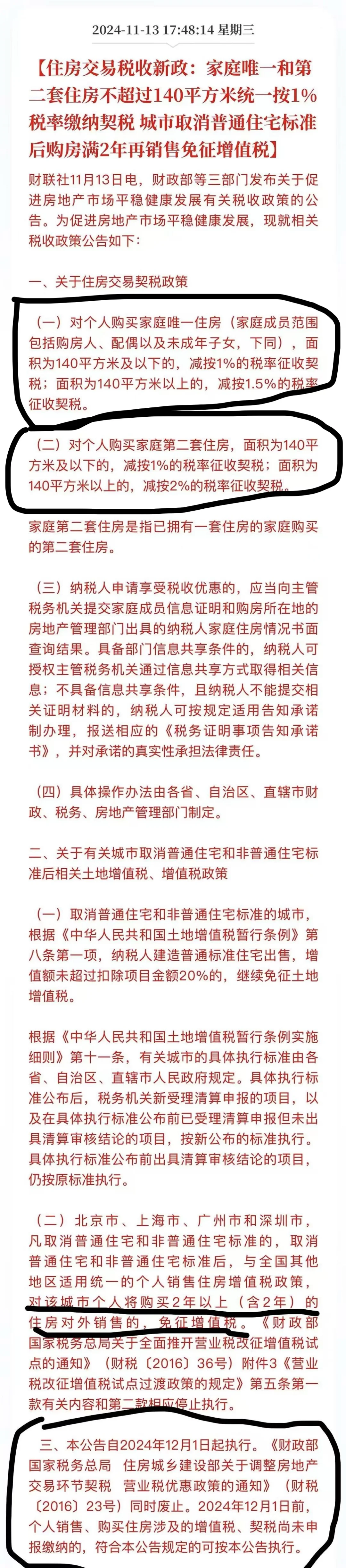 降税新政落地，看看哪些房子是利好