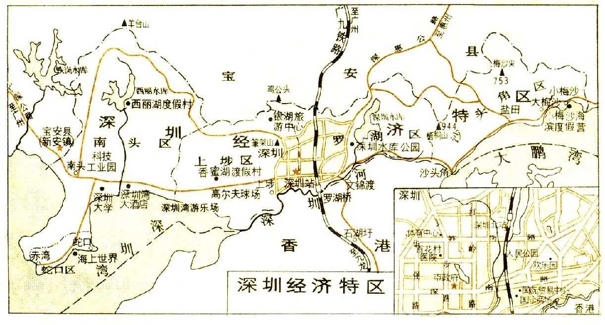 深圳市地图