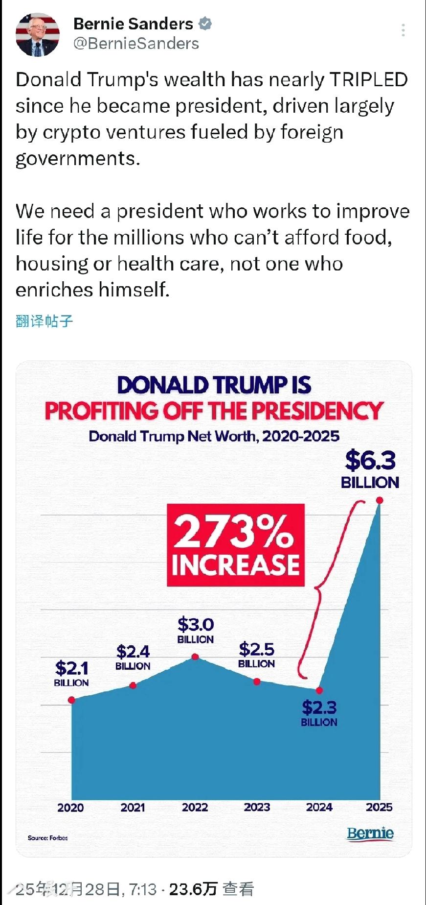 对比：特朗普的家业和美国现状
      个人观点：请看这位美国人所说：特朗普的