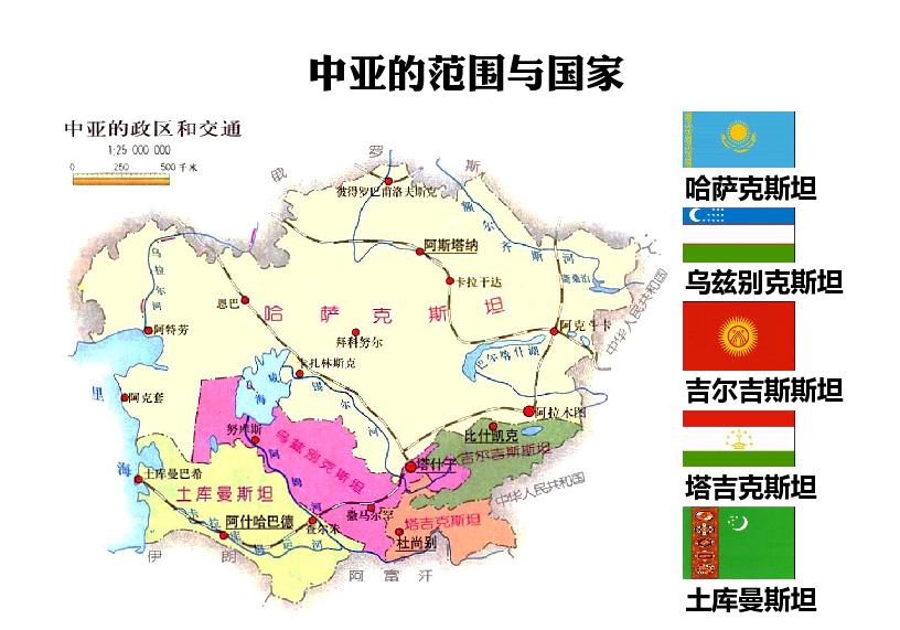 如今深化中国——中亚合作，走上前台。
那么你了解中亚吗？
中亚，包括了哈萨克斯坦