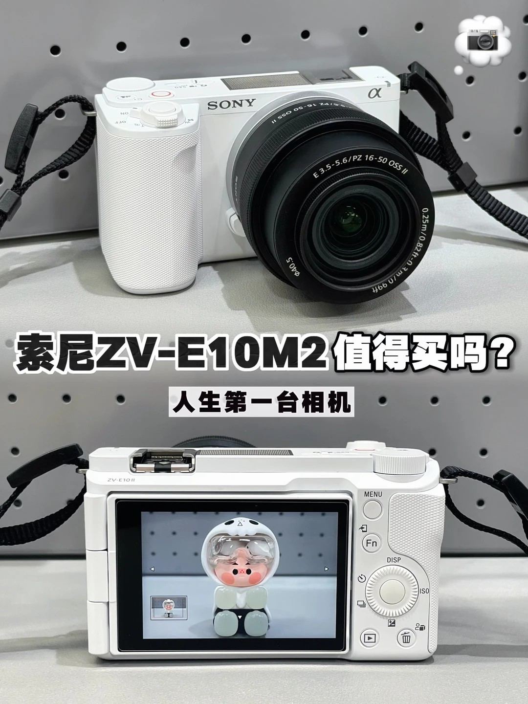 女生的第一台相机✨索尼ZVE10M2新手值得买吗
