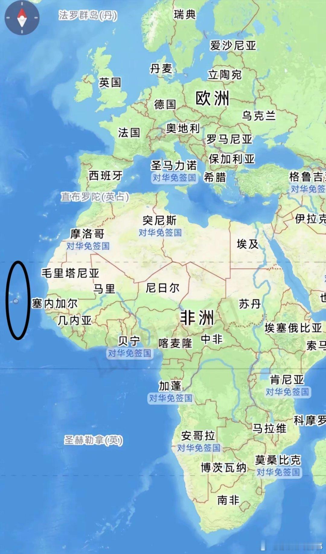佛得角官方感谢中国帮圆梦世界杯不知道佛得角的朋友，我帮你圈出来
