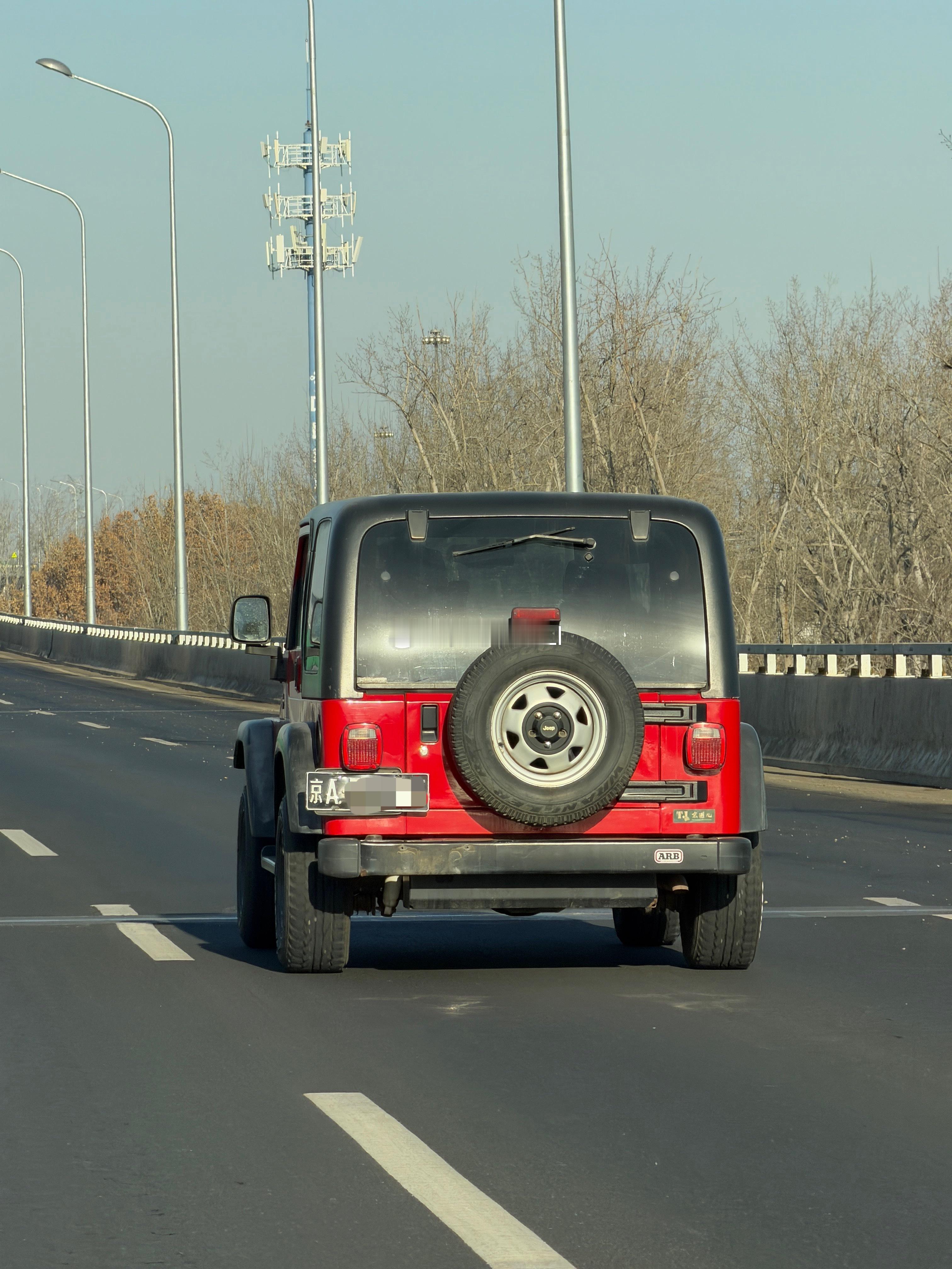 黑牌牧马人TJ‼️可爱又经典👏梦想家ALI 北京